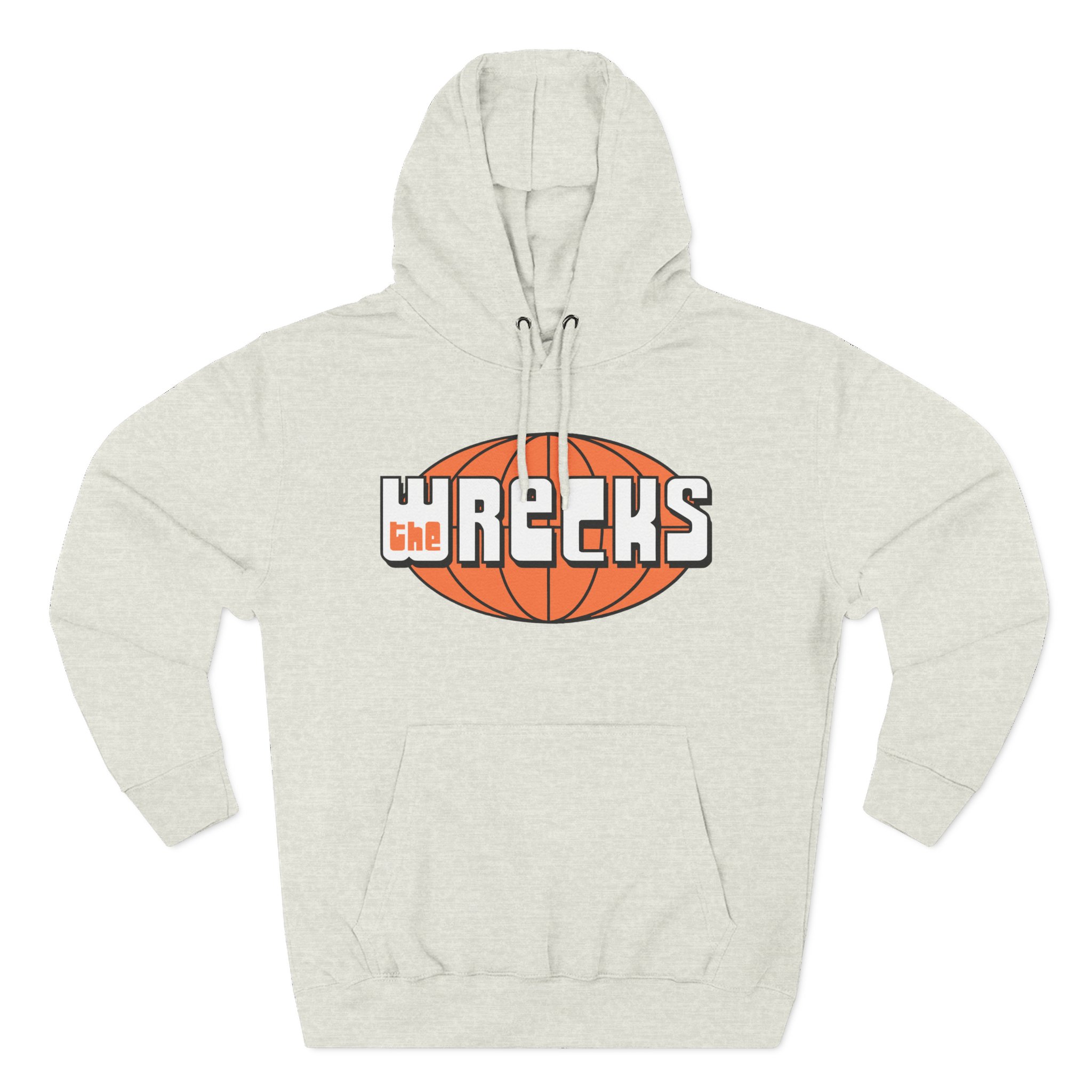 The Wrecks Retro Globe Three-Panel Fleece Hoodie
