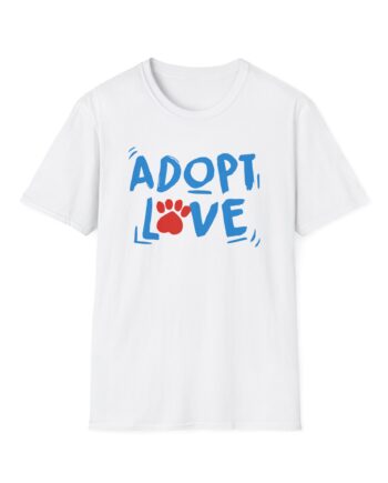 Nina Dobrev Adopt Love Unisex Softstyle T-Shirt