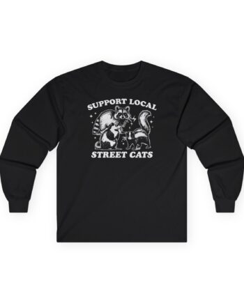 Zingara Support Local Street Cats Unisex Ultra Cotton Long Sleeve Tee