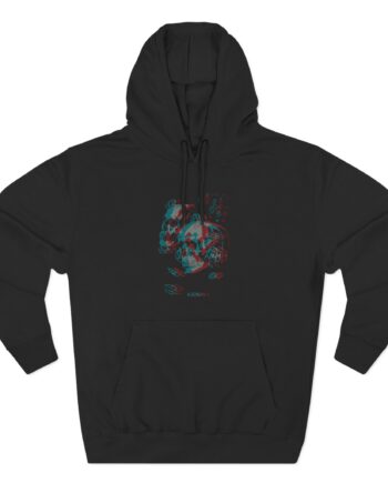 Him Phantasmagram Three-Panel Fleece Hoodie