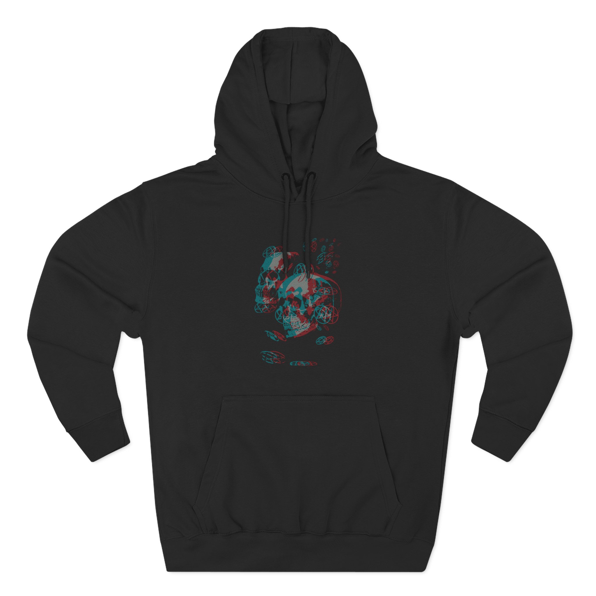 Him Phantasmagram Three-Panel Fleece Hoodie