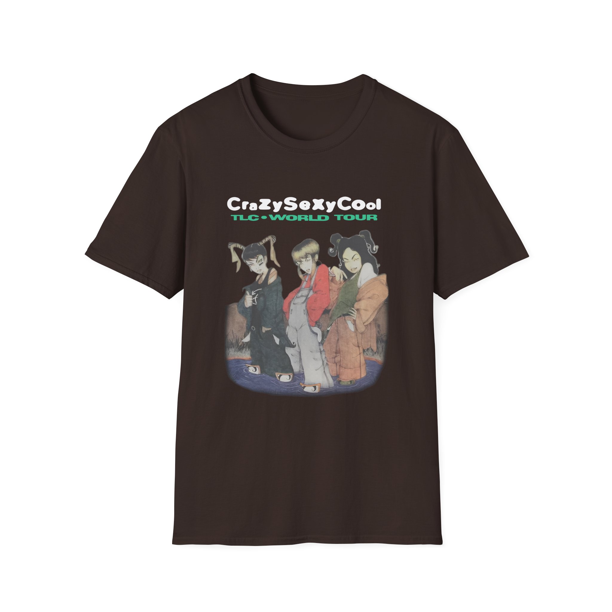 TLC CrazySexyCool Anime Unisex Softstyle T-Shirt