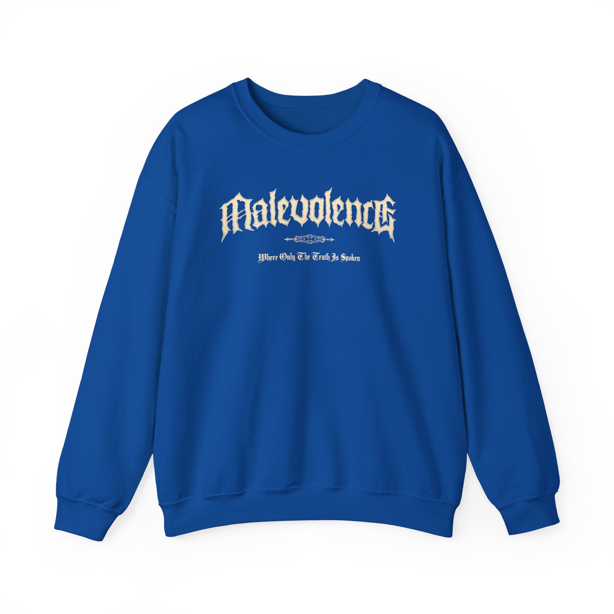 Malevolence Where Only the Truth is Spoken Unisex Heavy Blend Crewneck Sweatshirt