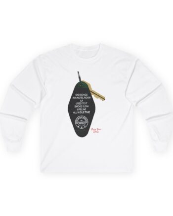 Joshua Bassett Hotel Room Key Unisex Ultra Cotton Long Sleeve Tee