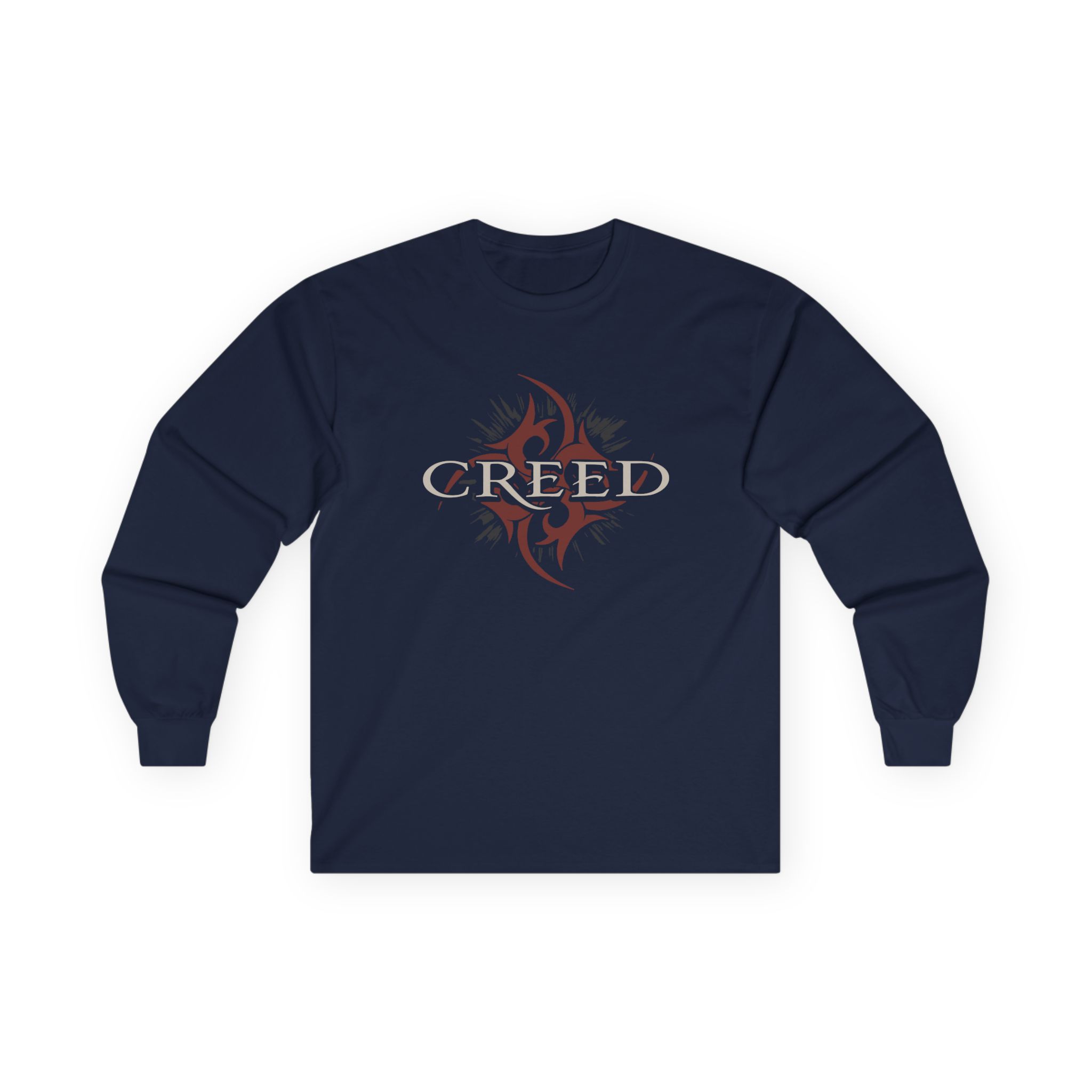 Creed Tribal Red Unisex Ultra Cotton Long Sleeve Tee