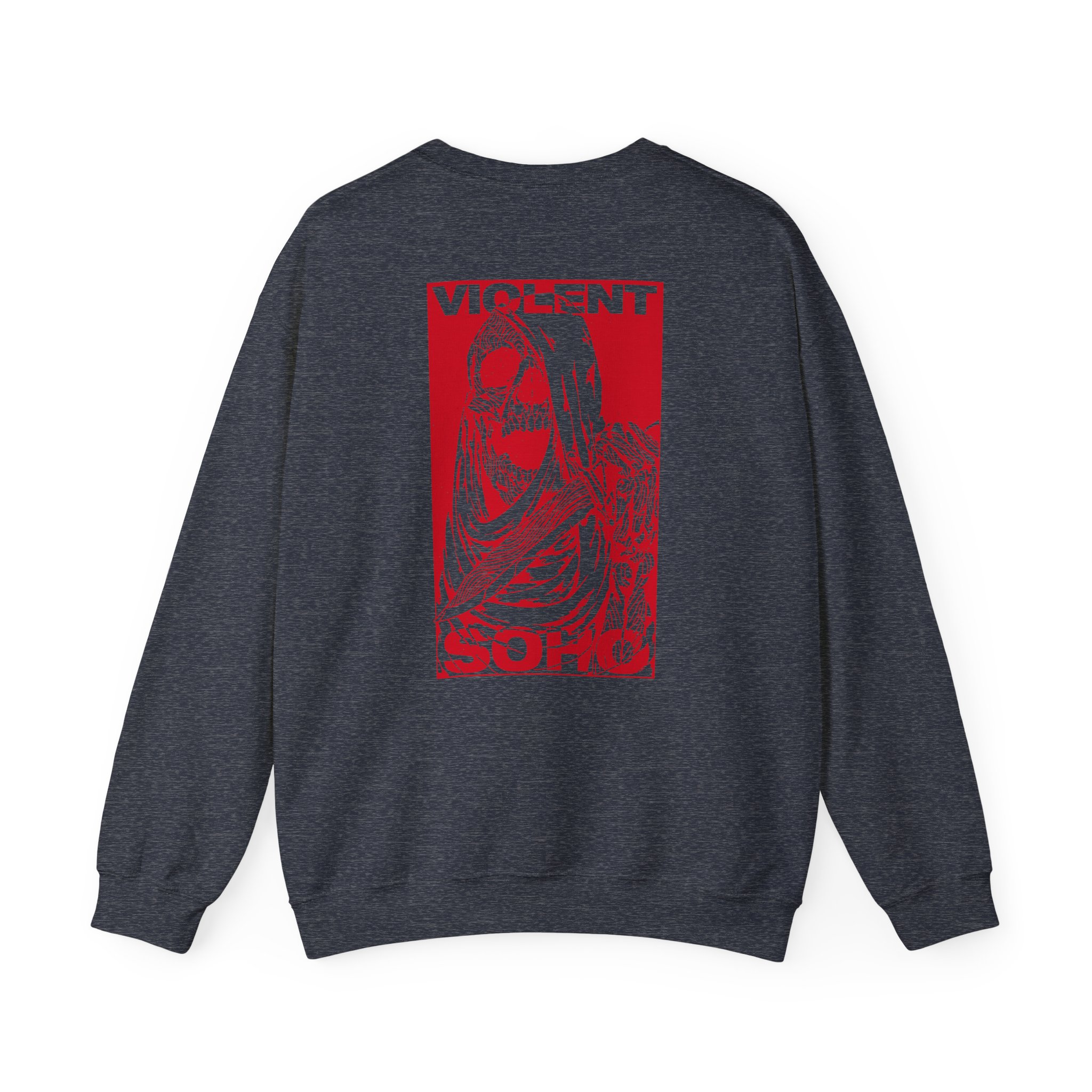 Violent Soho Skull Unisex Heavy Blendâ„¢ Crewneck Sweatshirt