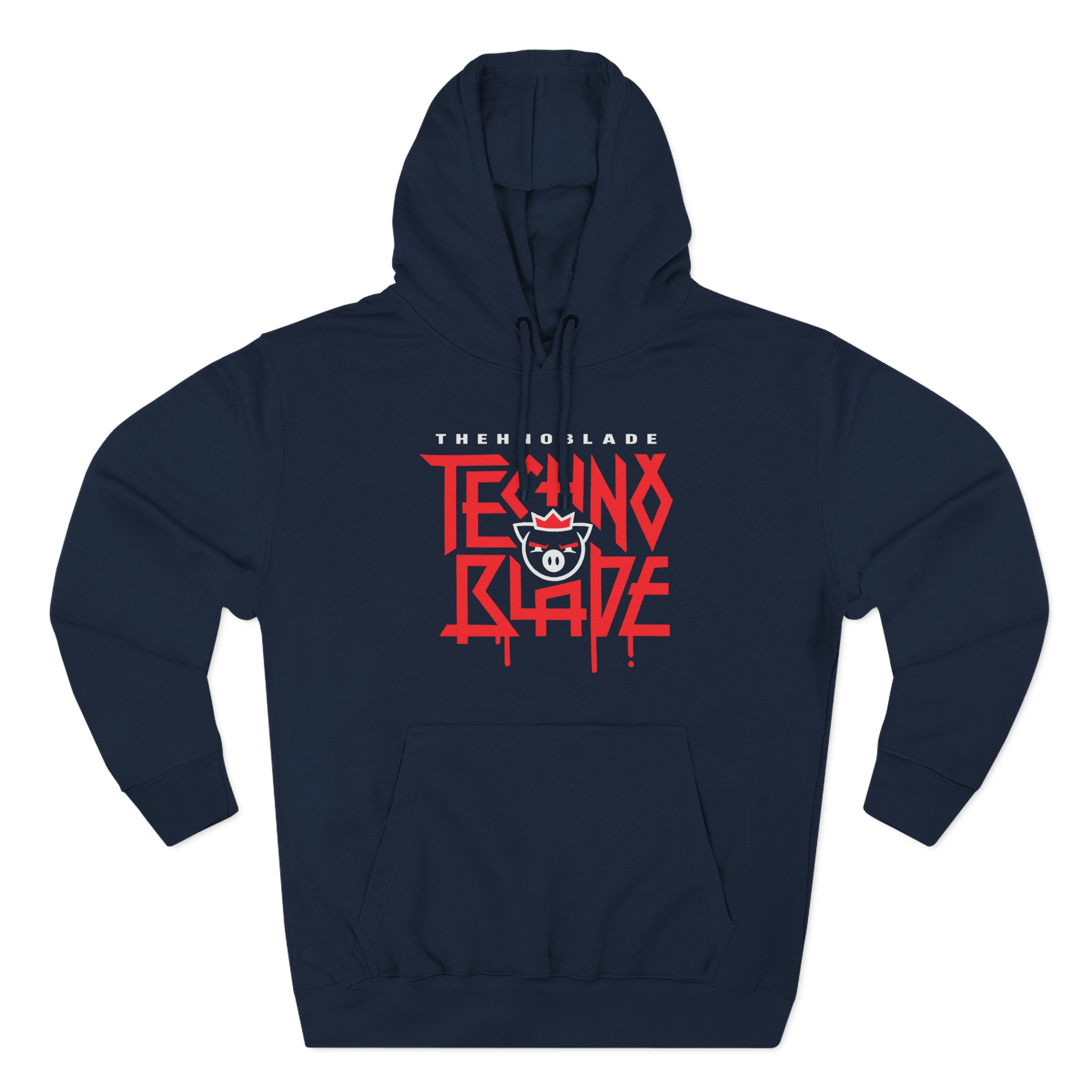 Technoblade Three-Panel Fleece Hoodie