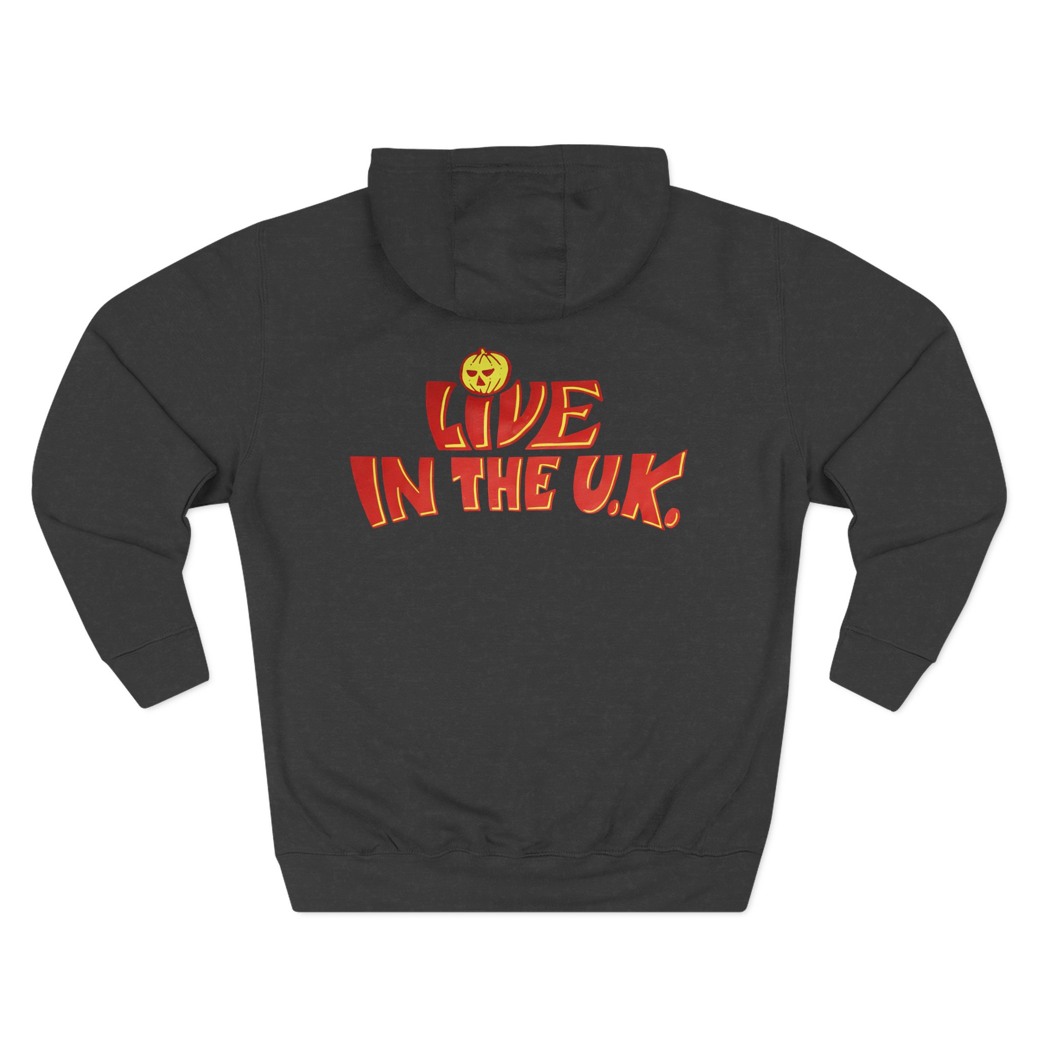 Helloween Live in the U.k. Three-Panel Fleece Hoodie