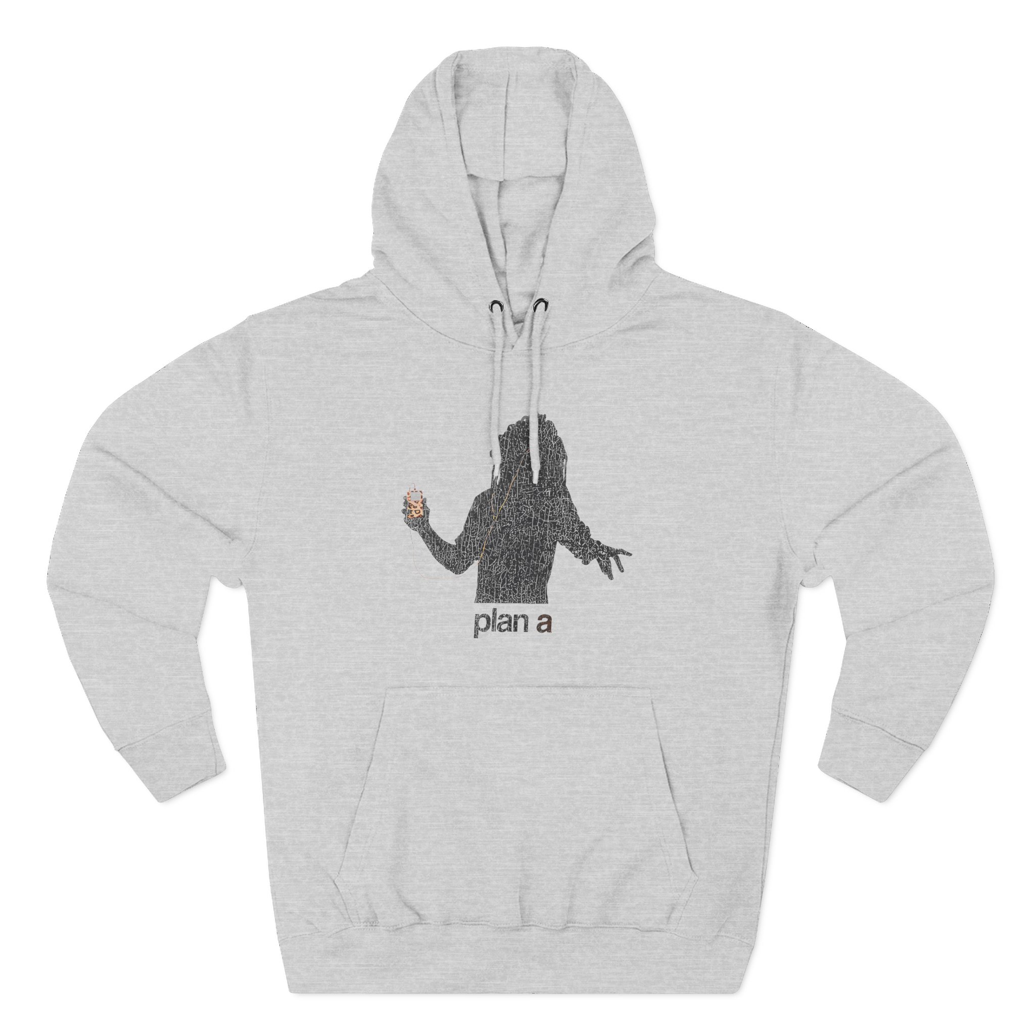 Lil Tecca Silhouette Three-Panel Fleece Hoodie