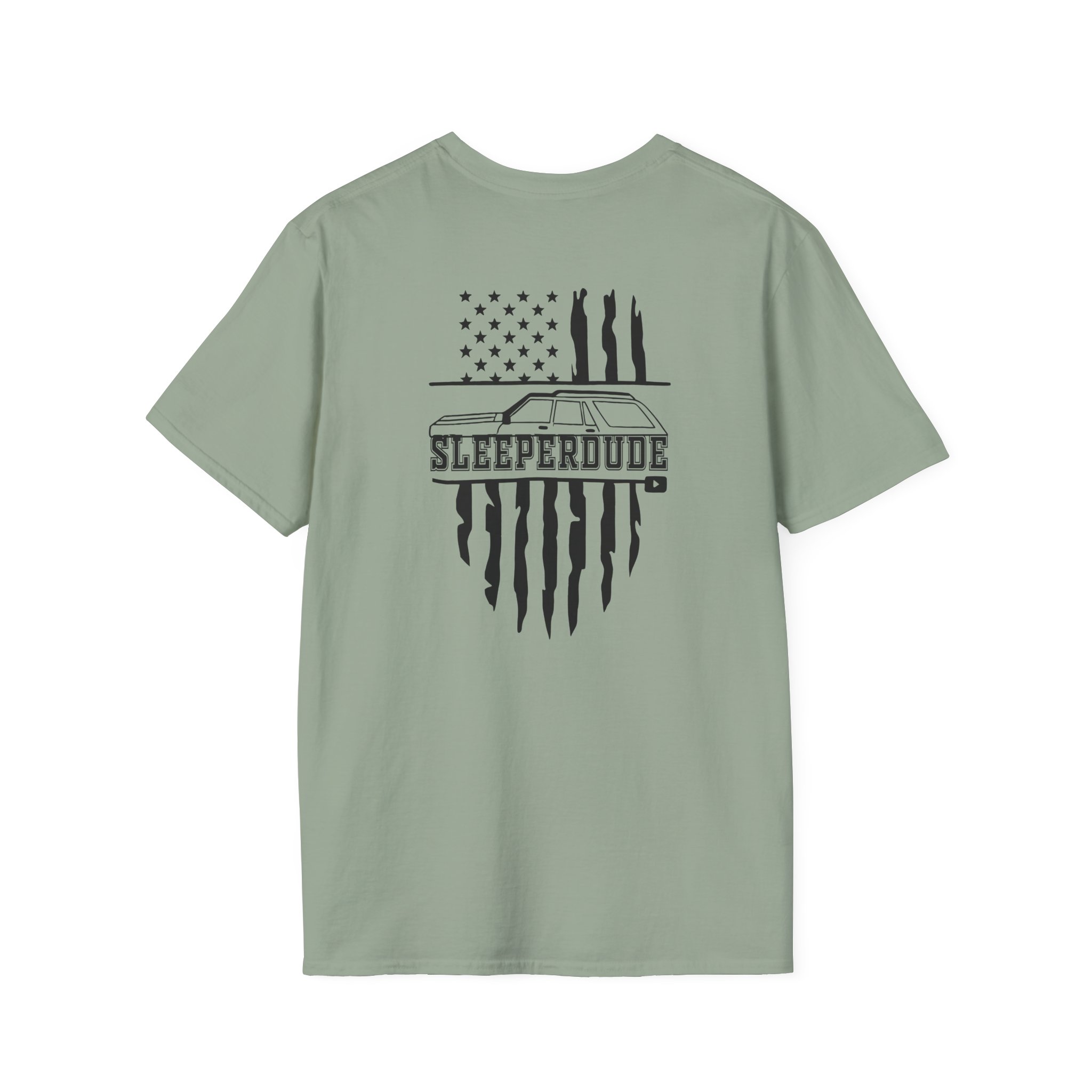 Sleeperdude Military Wagon Unisex Softstyle T-Shirt