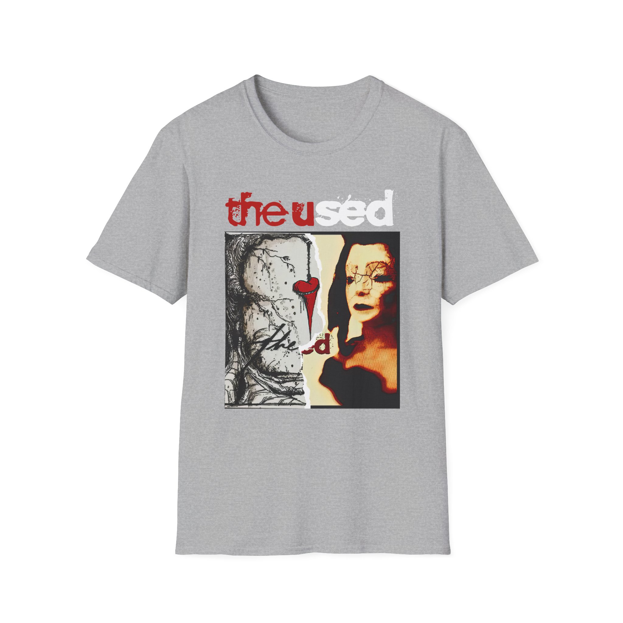 The Used Split Unisex Softstyle T-Shirt