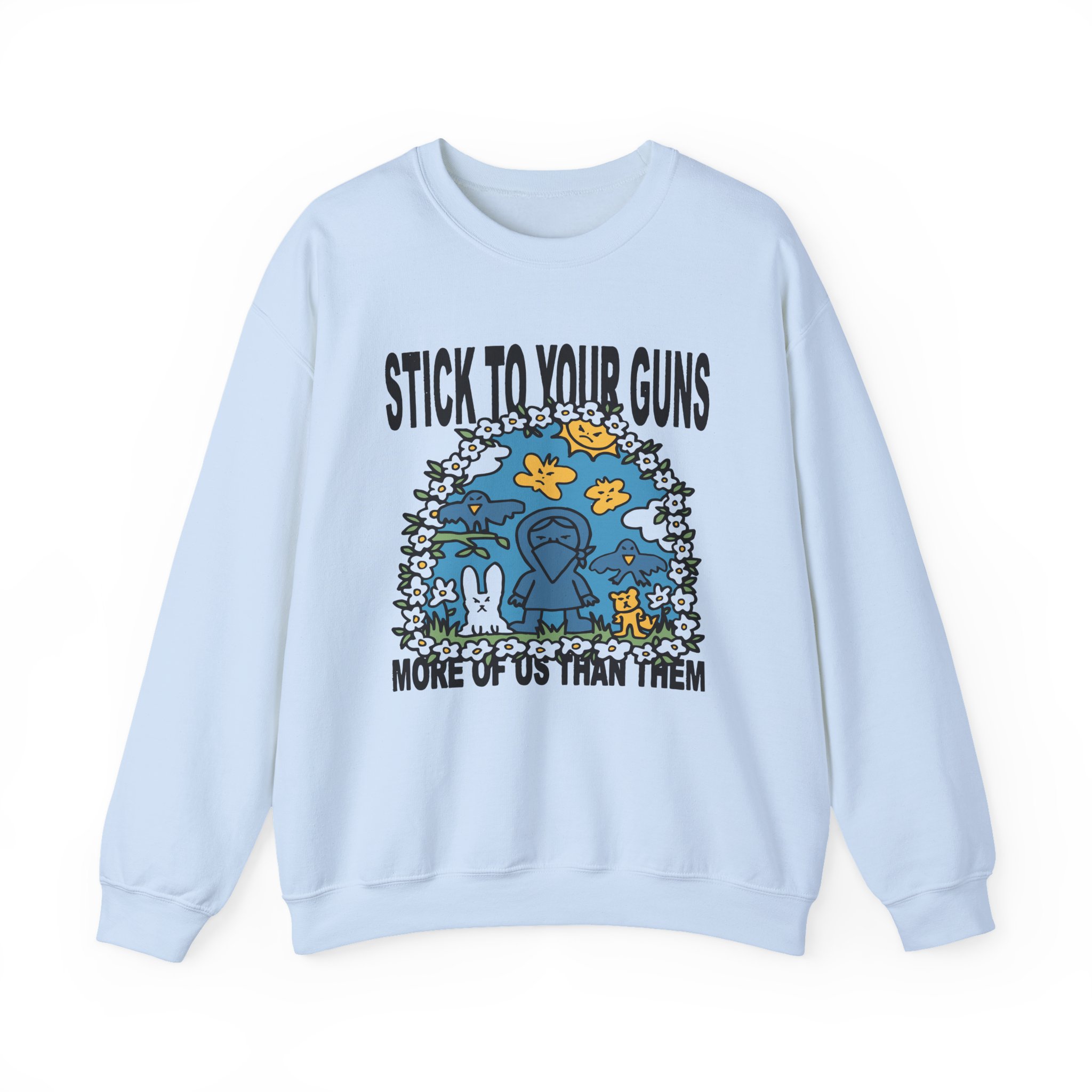 Stick to Your Guns Diamond Enemy Unisex Heavy Blendâ„¢ Crewneck Sweatshirt