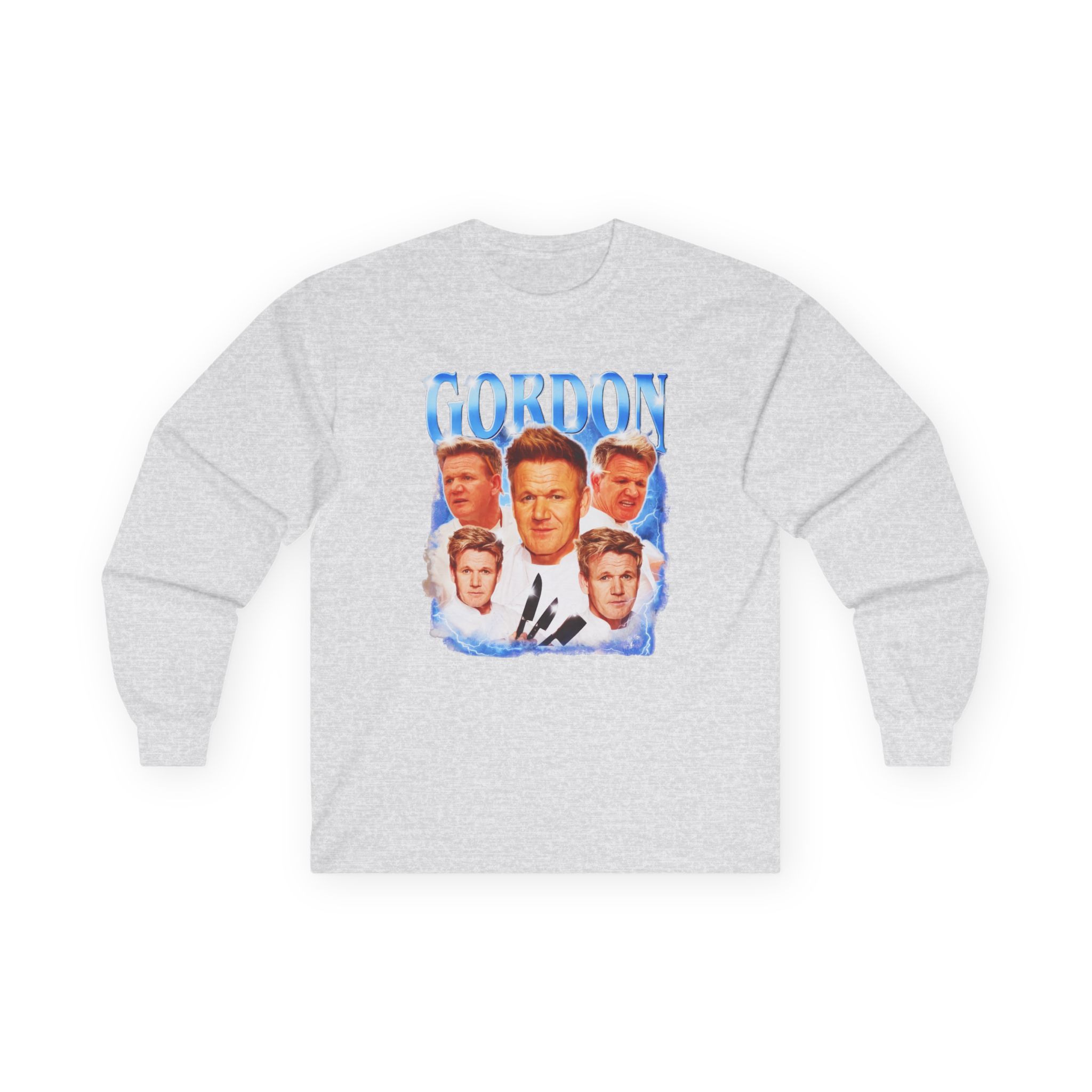 Gordon Ramsay Yes, Chef Unisex Ultra Cotton Long Sleeve Tee