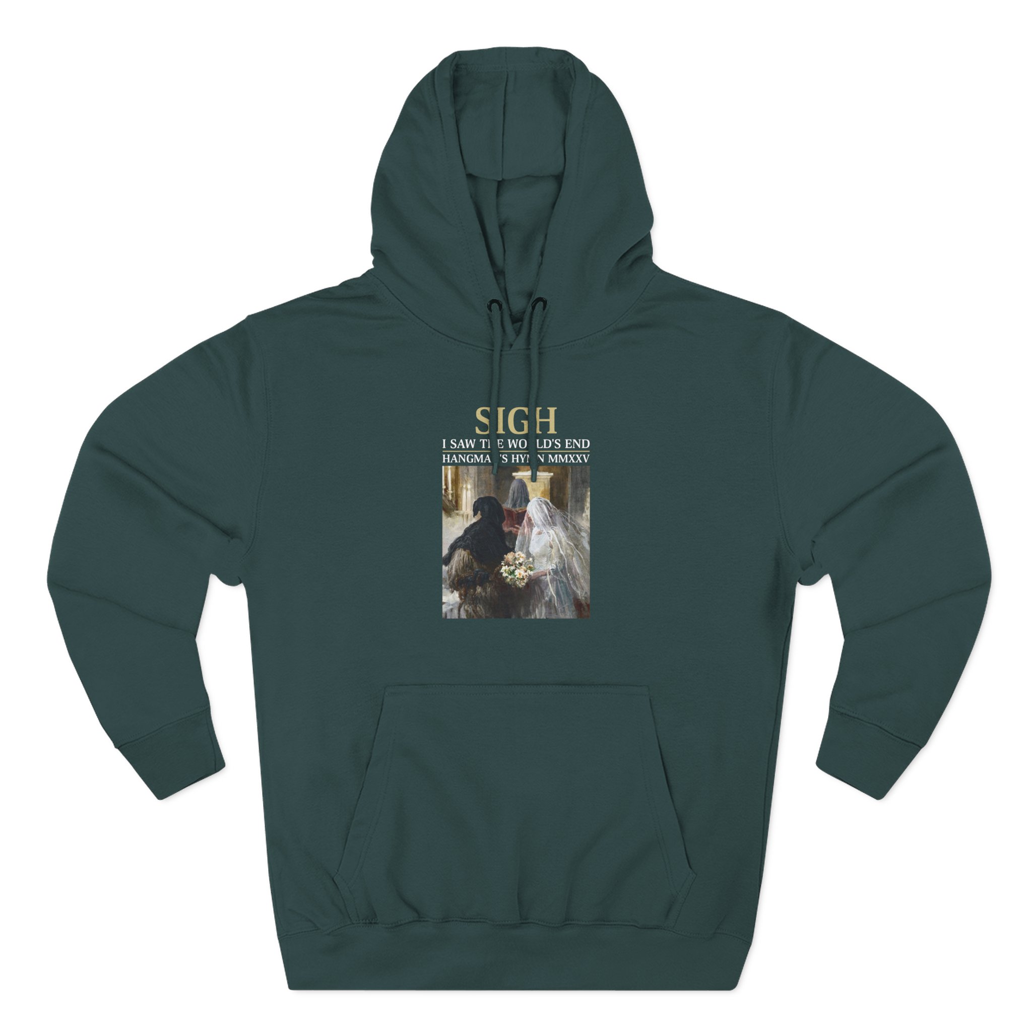 Sigh I’ve Seen the World’s End Three-Panel Fleece Hoodie
