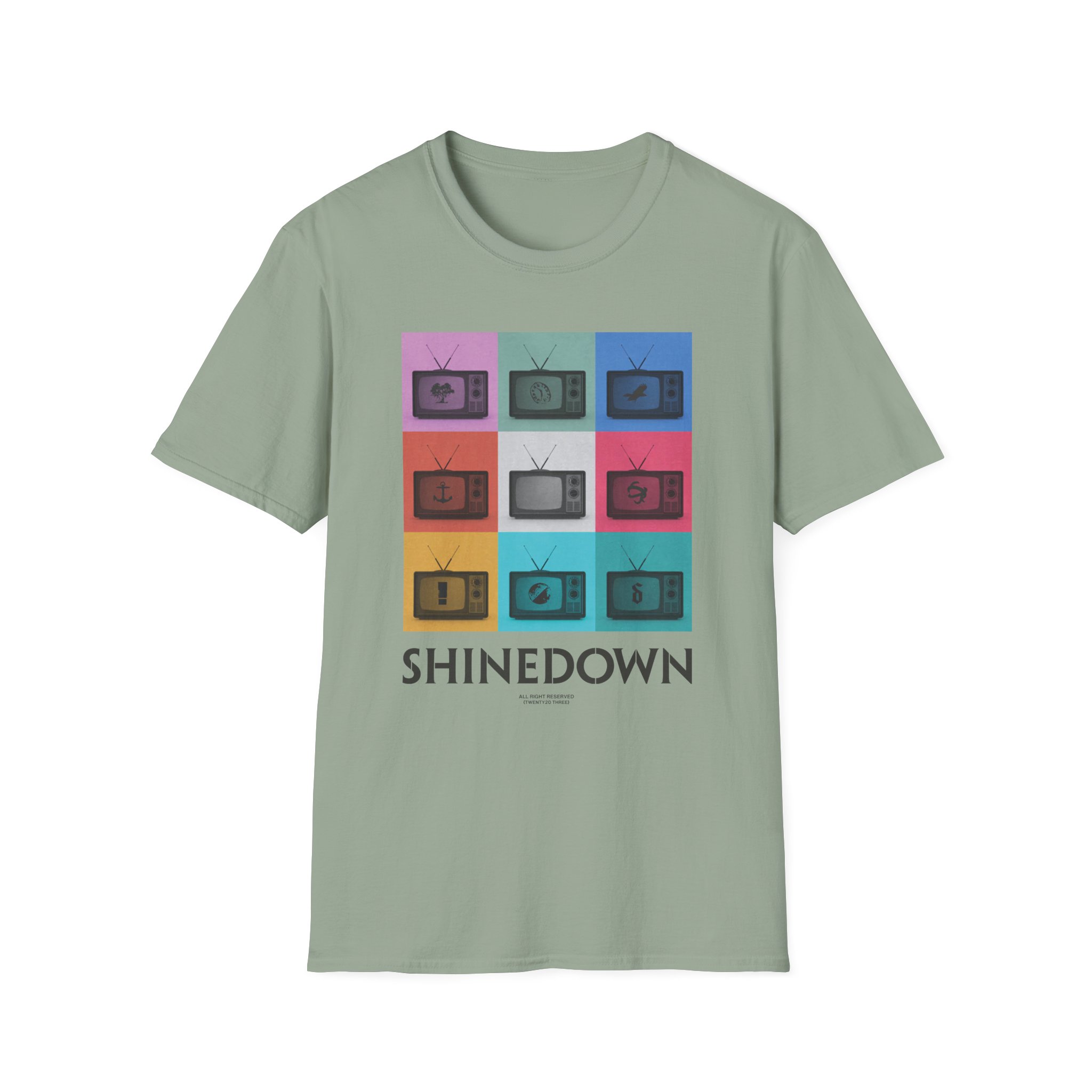 Shinedown TV Discography Unisex Softstyle T-Shirt
