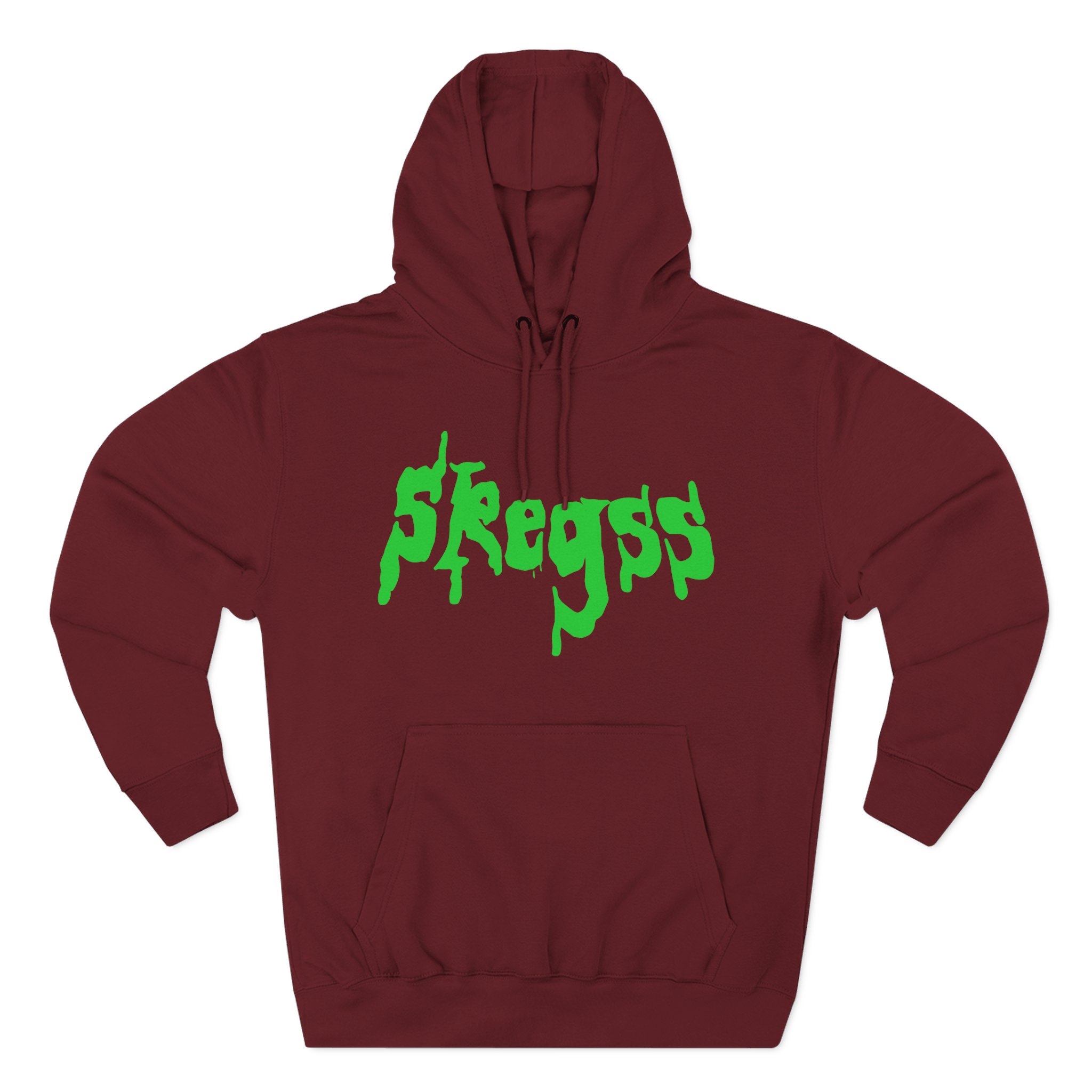 Skegss Goosebumps Logo Three-Panel Fleece Hoodie
