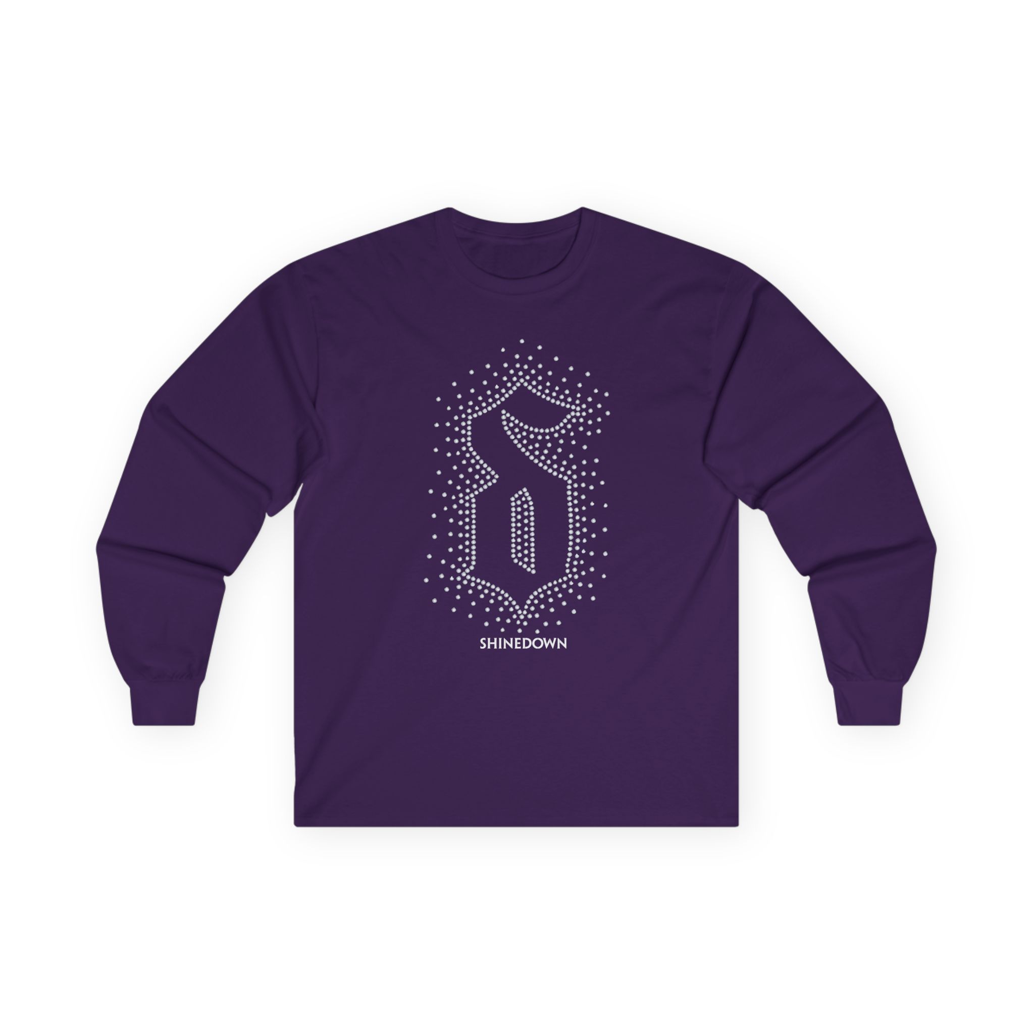 Shinedown Rhinestone Unisex Ultra Cotton Long Sleeve Tee