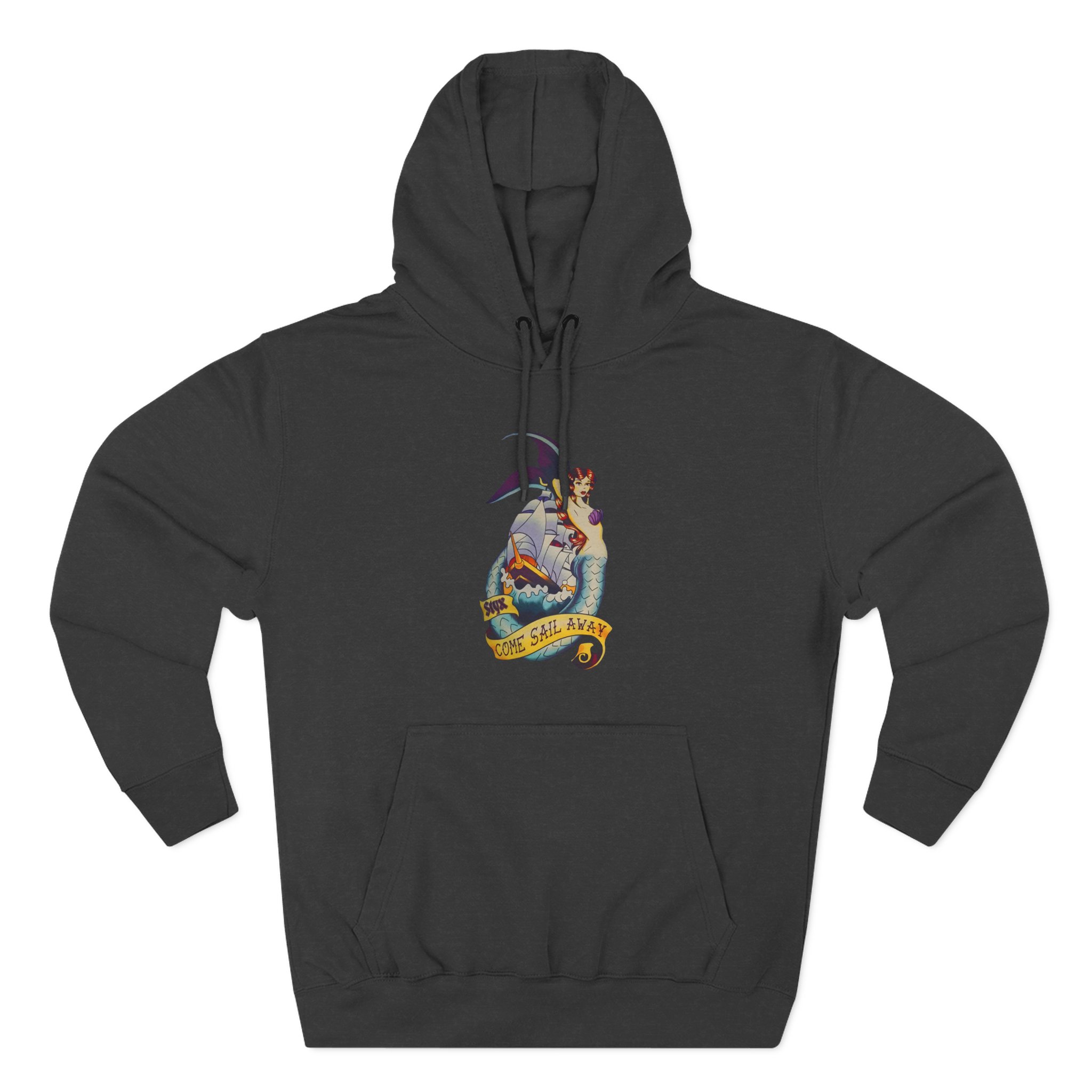 Styx Three-Panel Fleece Hoodie