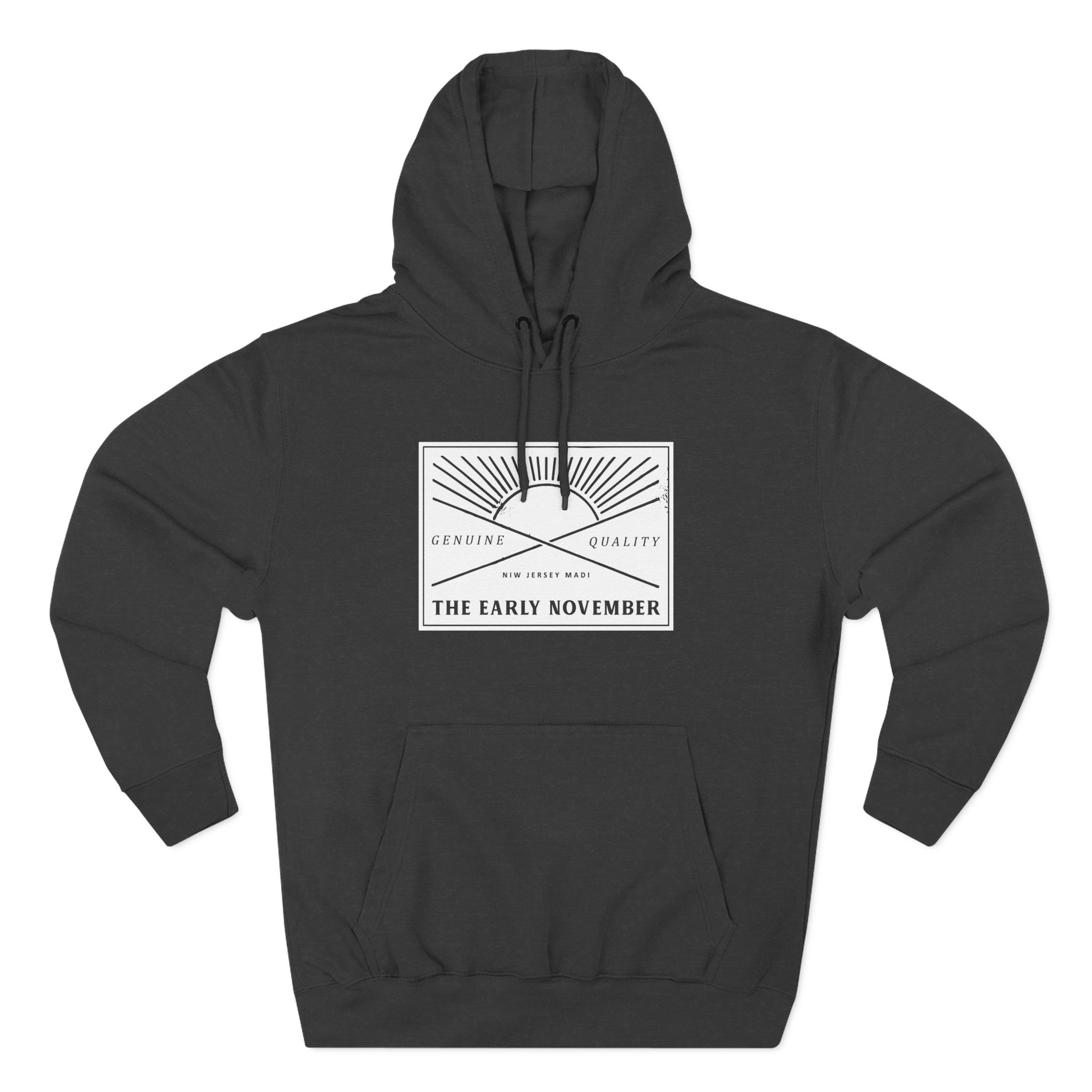 The Early November Sunrise Three-Panel Fleece Hoodie