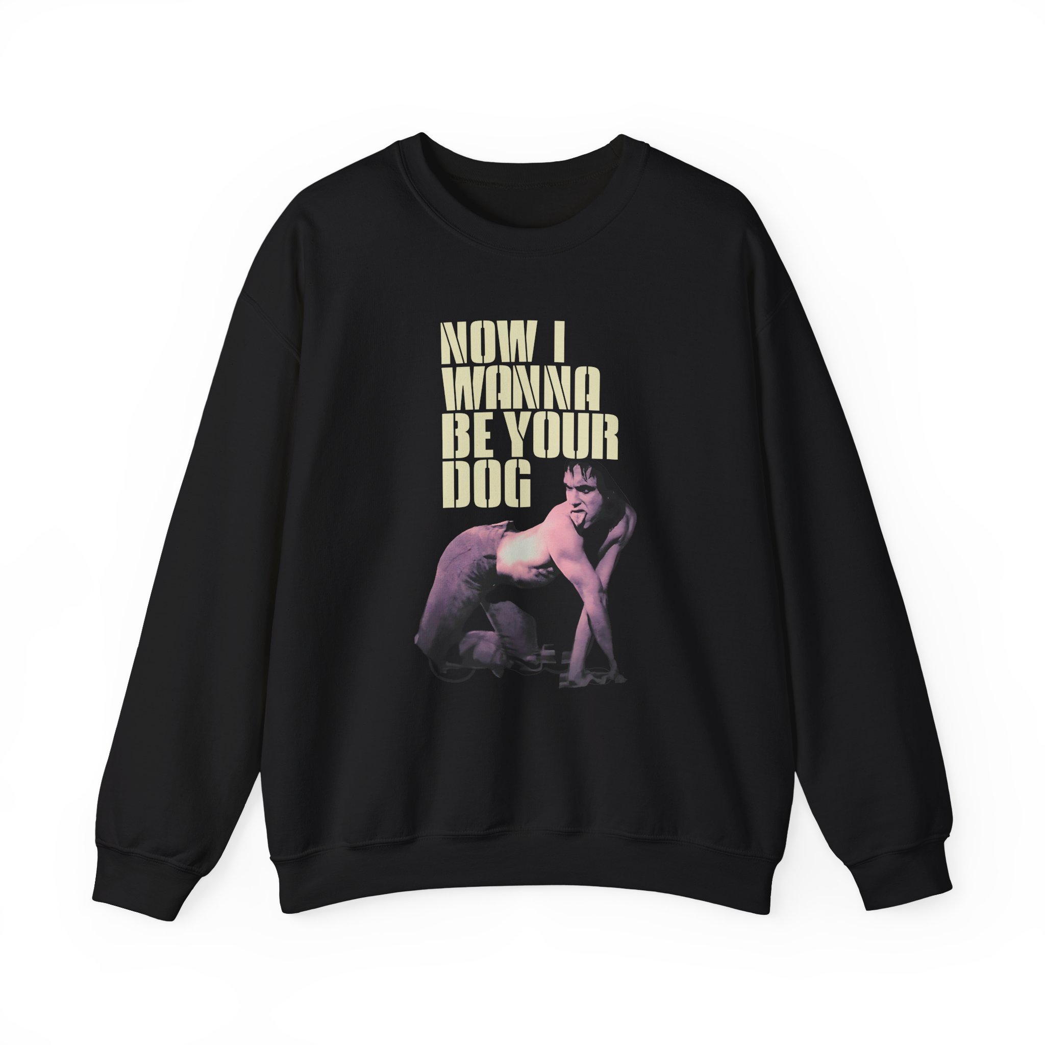 The Stooges Now I Wanna Be Your Dog Unisex Heavy Blendâ„¢ Crewneck Sweatshirt