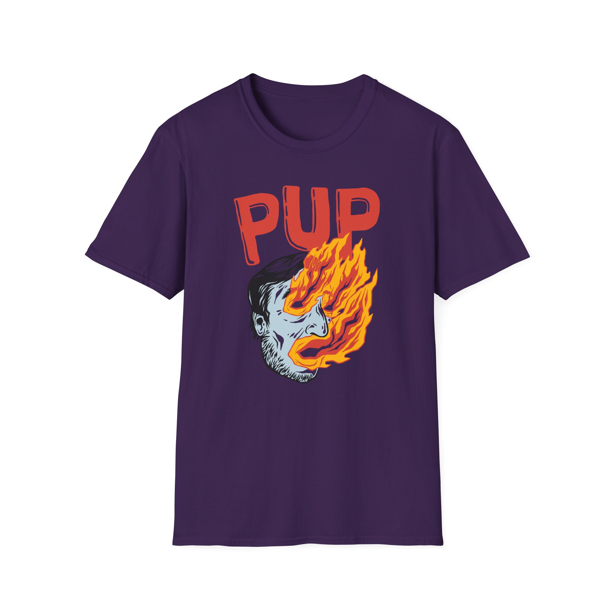 Pup I Hope the World Explodes Unisex Softstyle T-Shirt