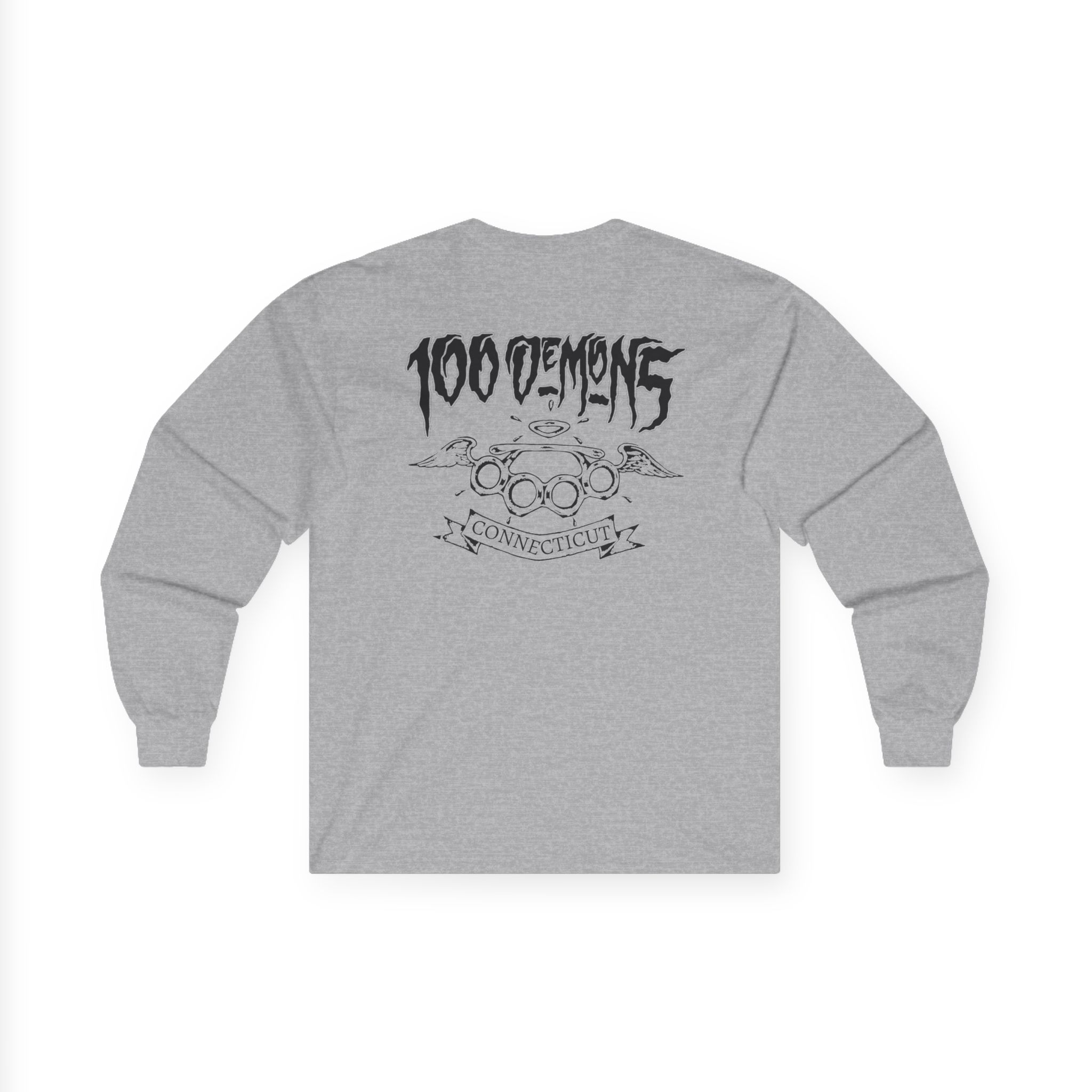 100 Demons Connecticut Hardcore Unisex Ultra Cotton Long Sleeve Tee
