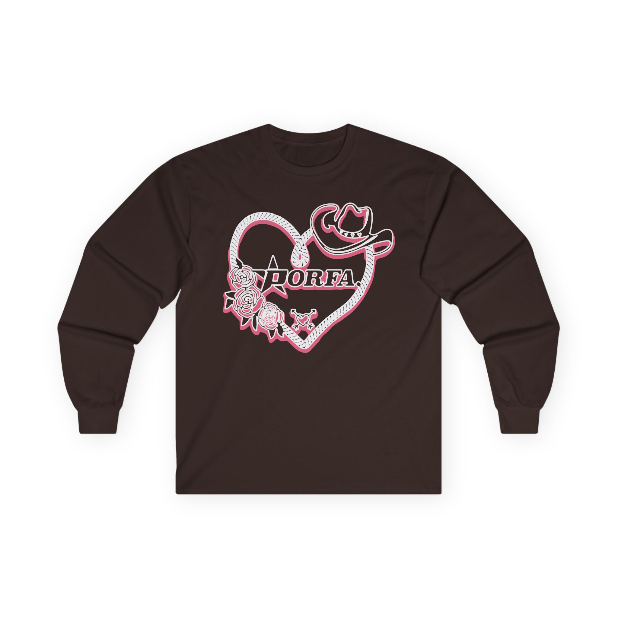 Porfa Love Lasso Unisex Ultra Cotton Long Sleeve Tee