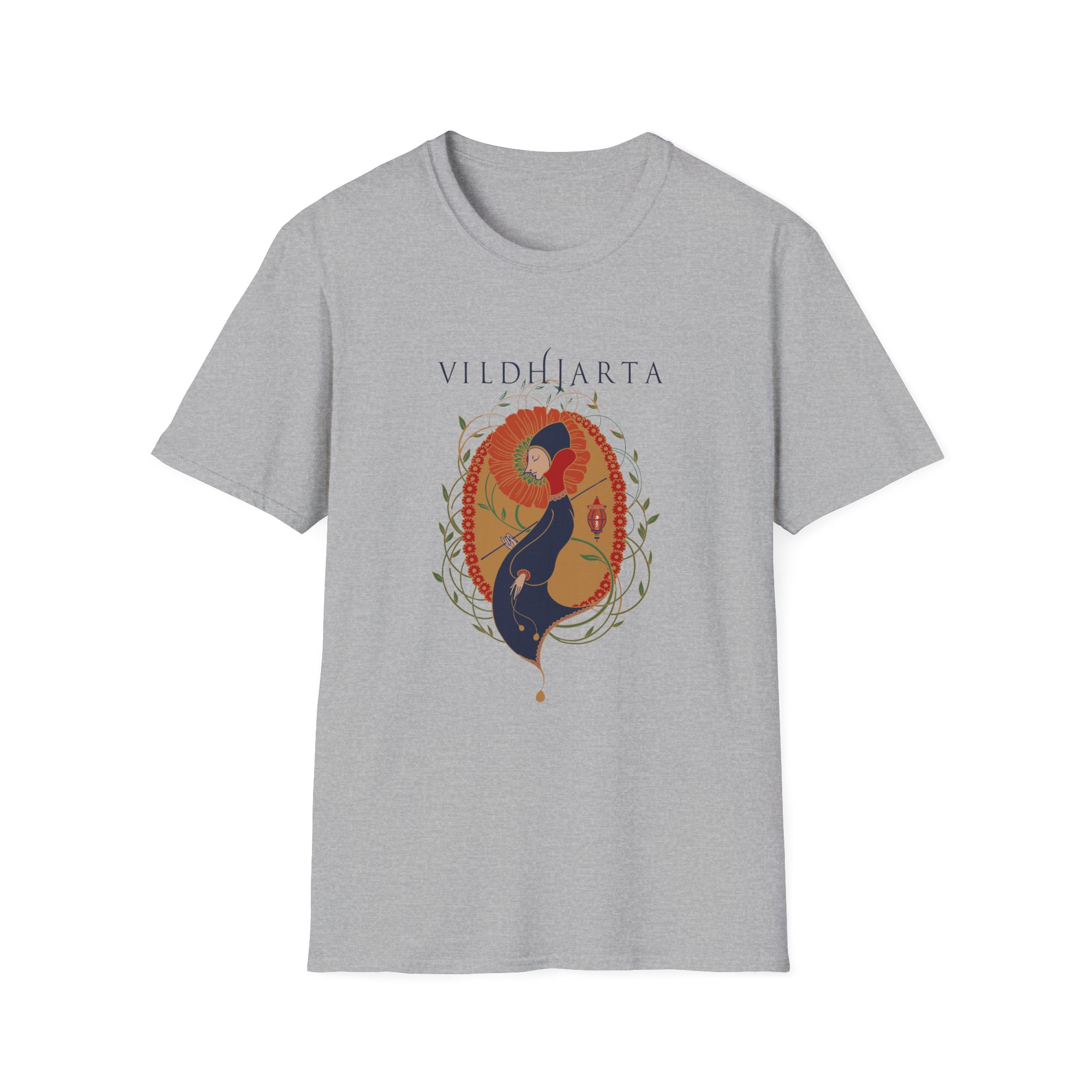 Vildhjarta Lantern Lady Unisex Softstyle T-shirt