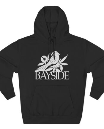 Bayside Basic Bird Three-Panel Fleece Hoodie
