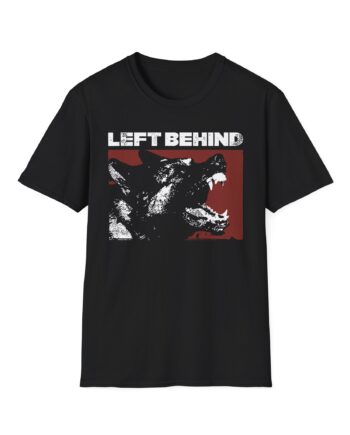 Left Behind Dog Unisex Softstyle T-Shirt