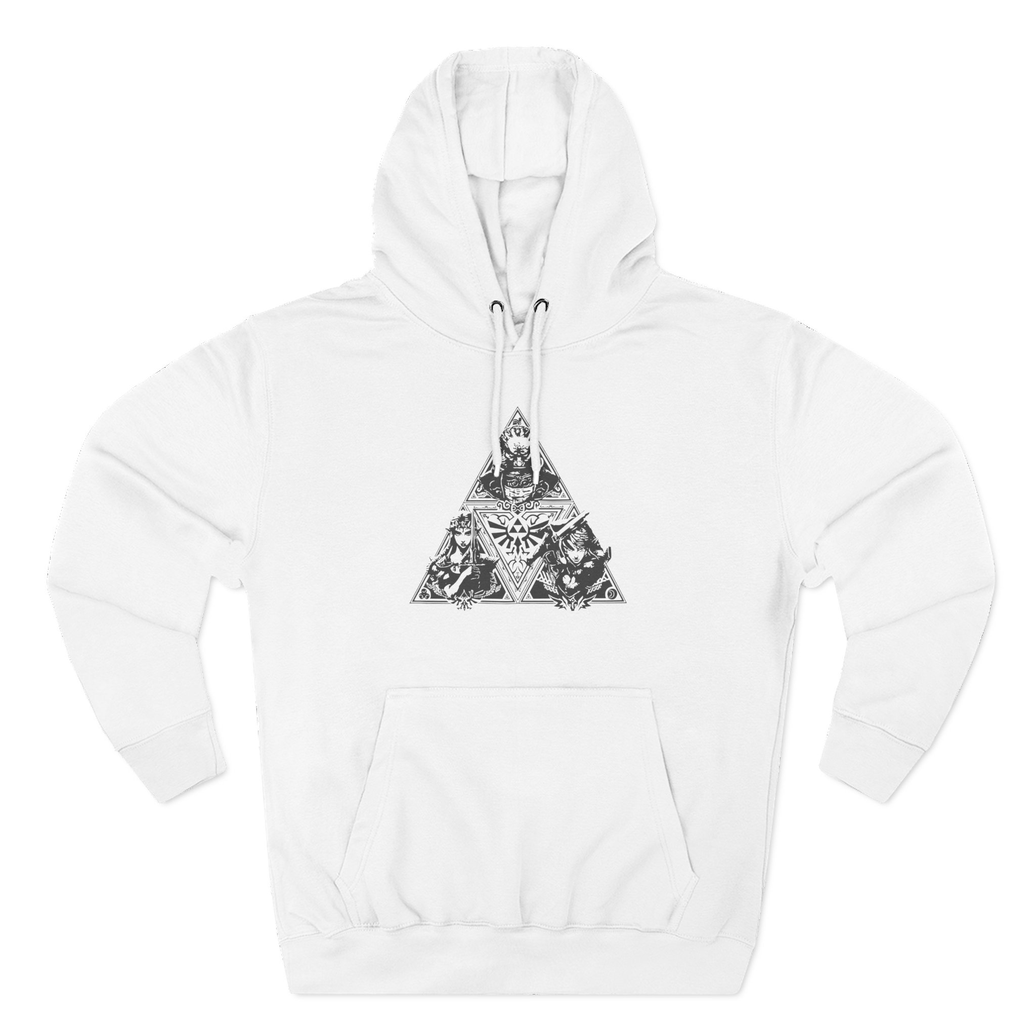 TL Three-Panel Fleece Hoodie