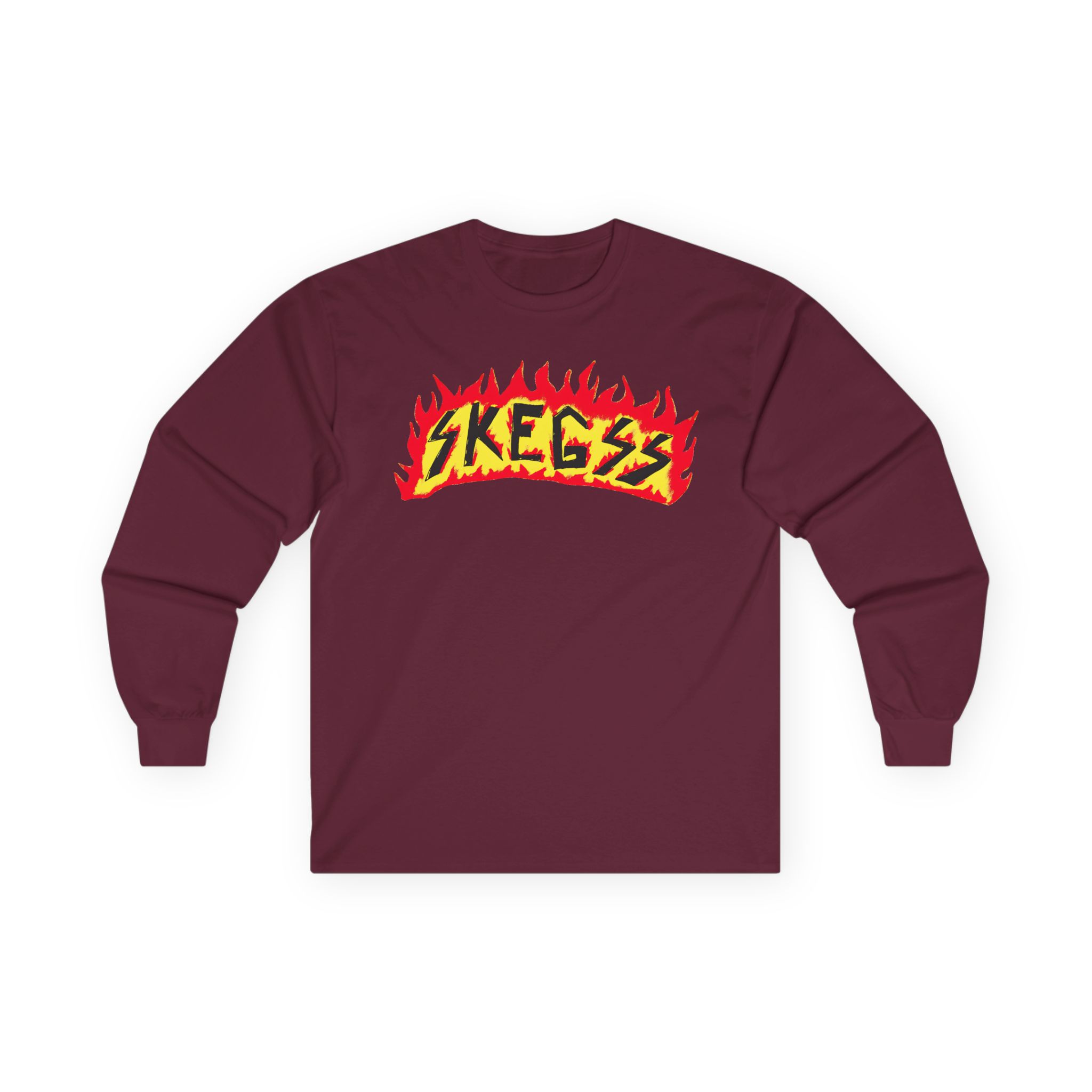 Skegss Flame Logo Unisex Ultra Cotton Long Sleeve Tee
