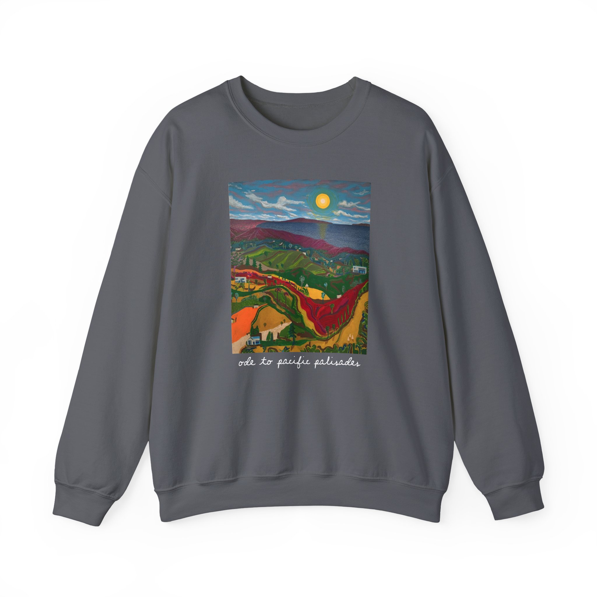 Alanis Morissette Ode to Pacific Palisades Unisex Heavy Blend Crewneck Sweatshirt