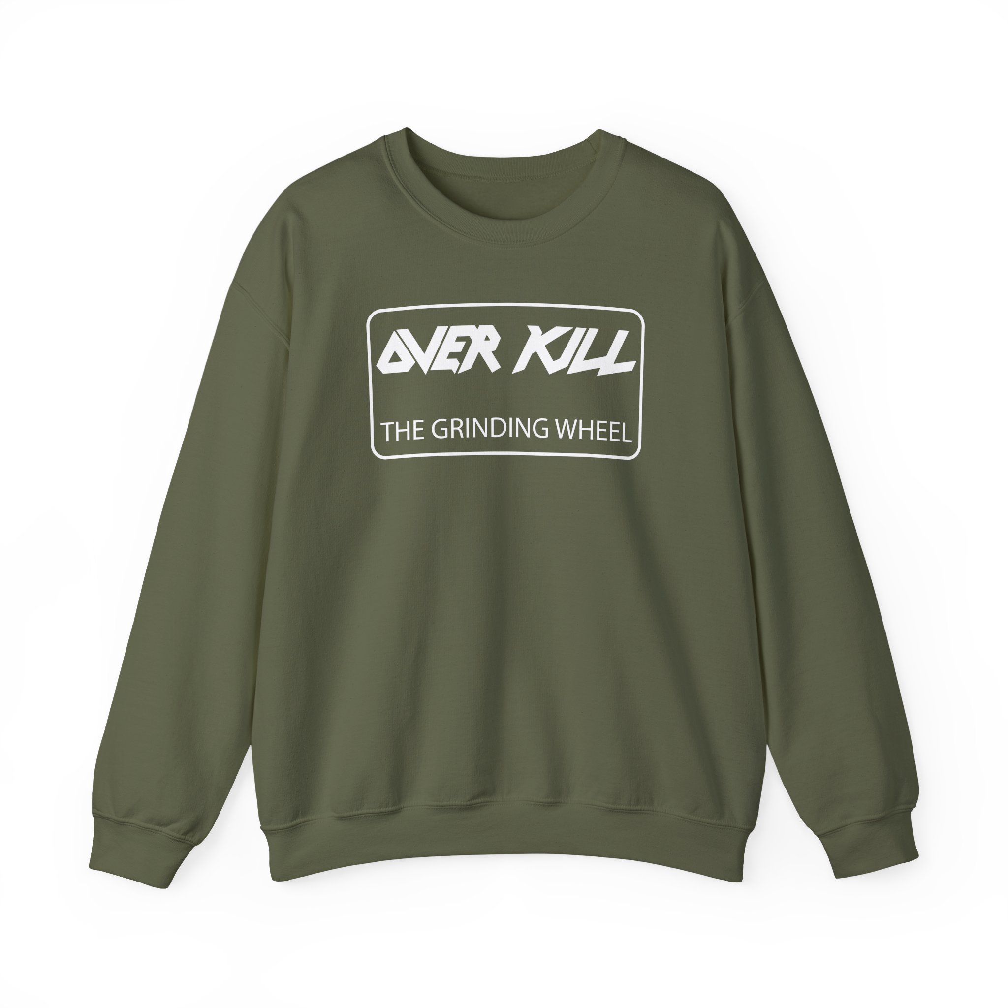 Overkill Embroidered Gear Logo Unisex Heavy Blendâ„¢ Crewneck Sweatshirt