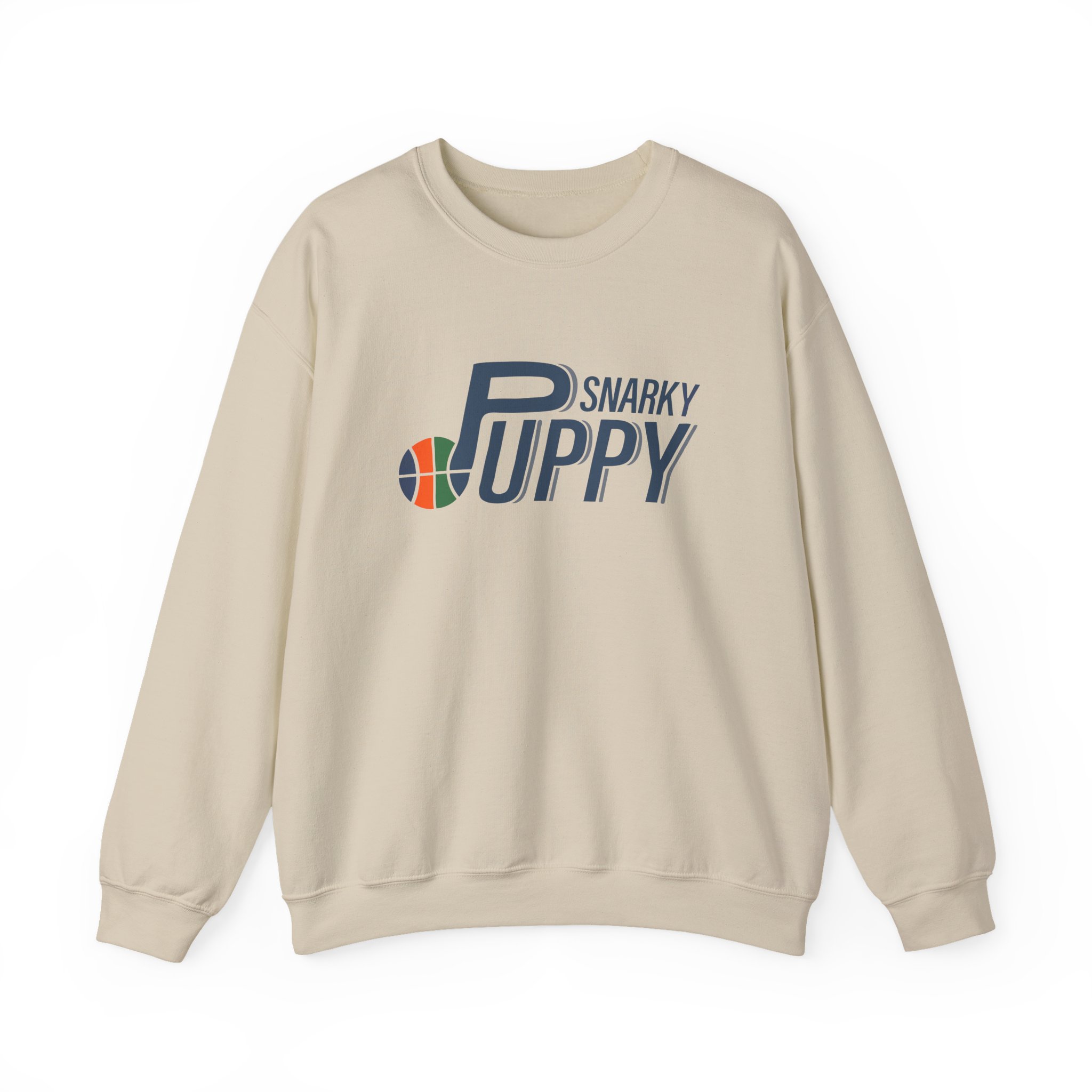 Snarky Puppy Retro Logo Unisex Heavy Blend Crewneck Sweatshirt