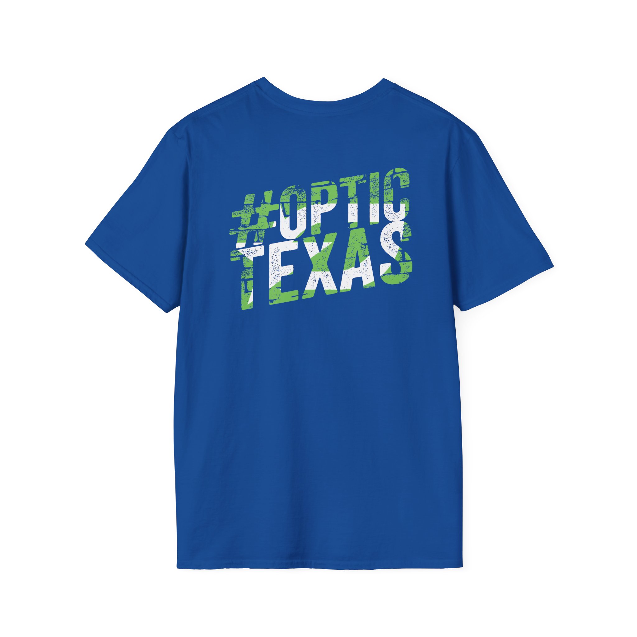 Optic Texas Slogan Unisex Softstyle T-Shirt