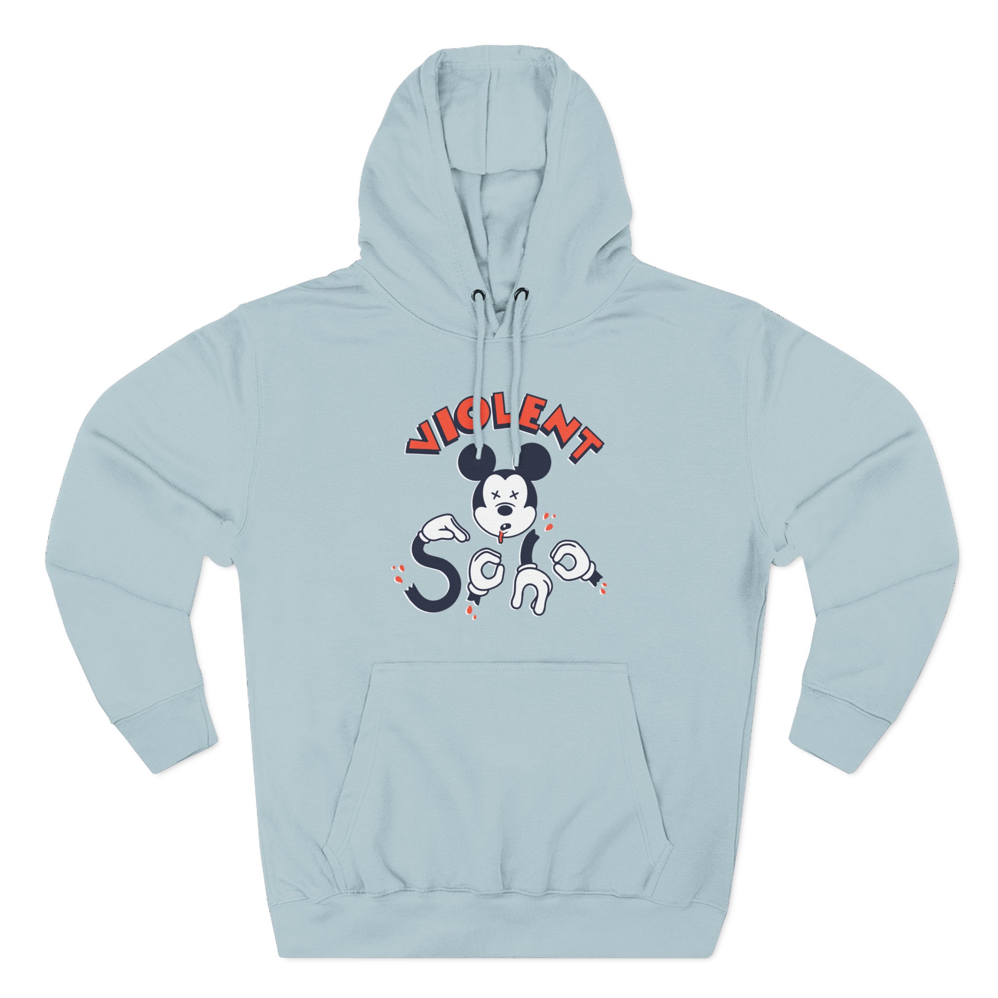 Violent Soho Dead Mouse Three-Panel Fleece Hoodie