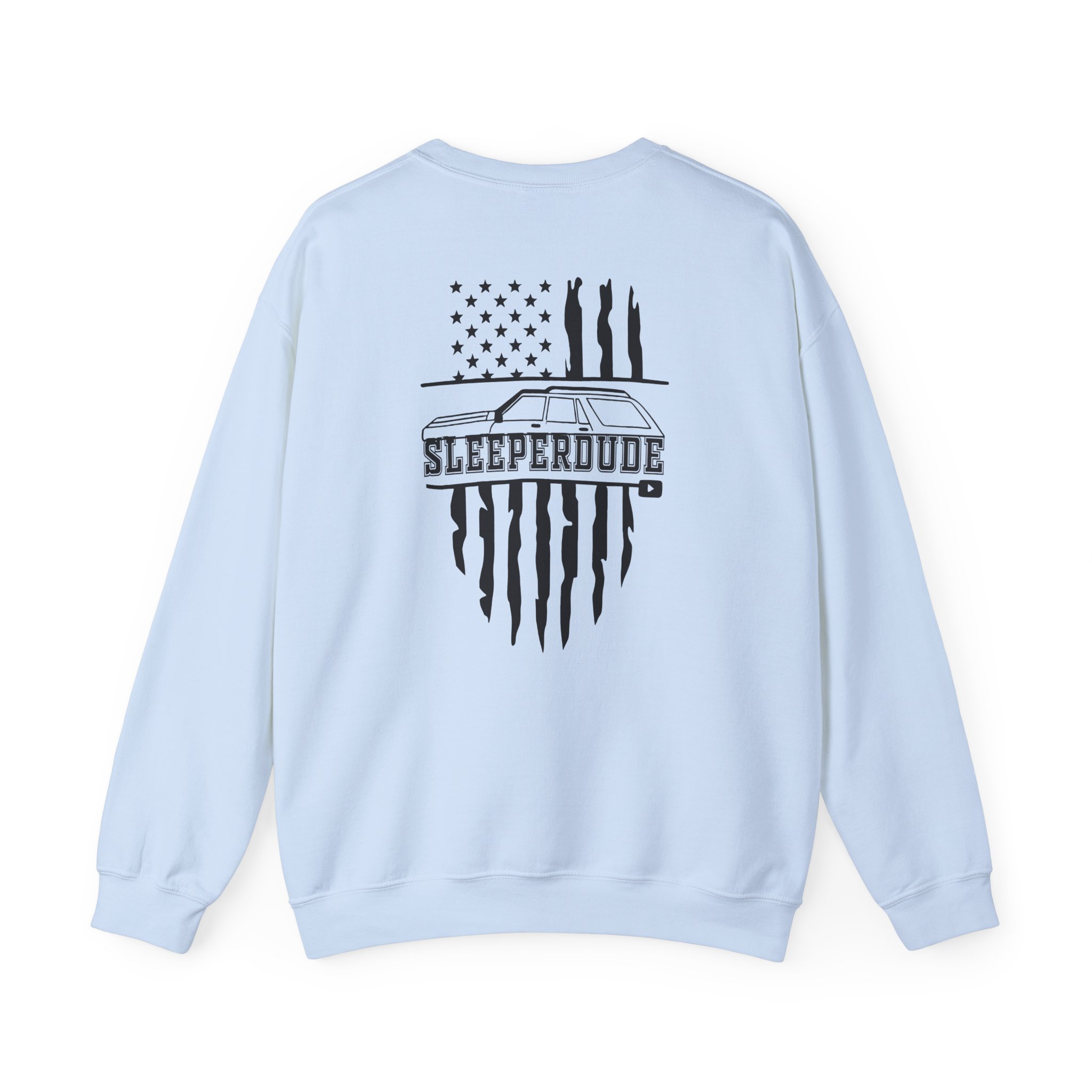 Sleeperdude Military Wagon Unisex Heavy Blendâ„¢ Crewneck Sweatshirt