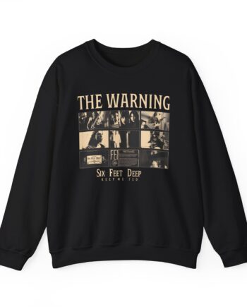 The Warning Six Feet Deep Unisex Heavy Blend™ Crewneck Sweatshirt