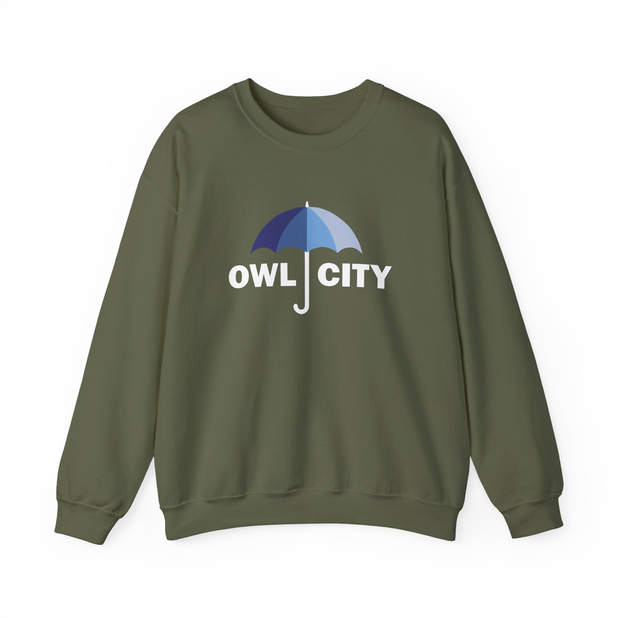 Owl City Umbrella Unisex Heavy Blendâ„¢ Crewneck Sweatshirt