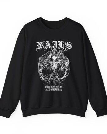 Nails Not Be Forgiven Unisex Heavy Blend™ Crewneck Sweatshirt