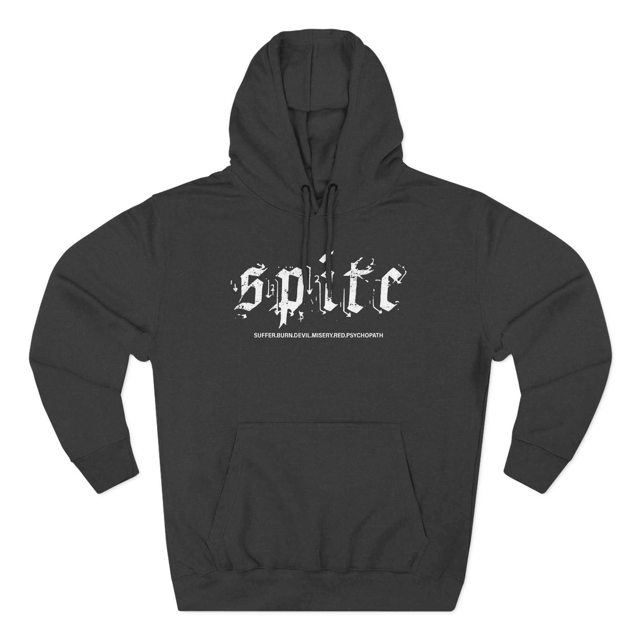 Spite Decade of Misery Three-Panel Fleece Hoodie