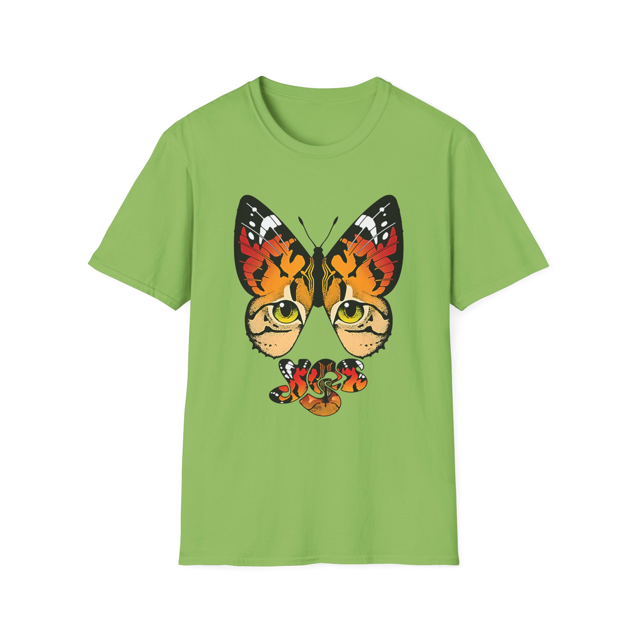 Yes Monarch Eyes Logo Unisex Softstyle T-Shirt