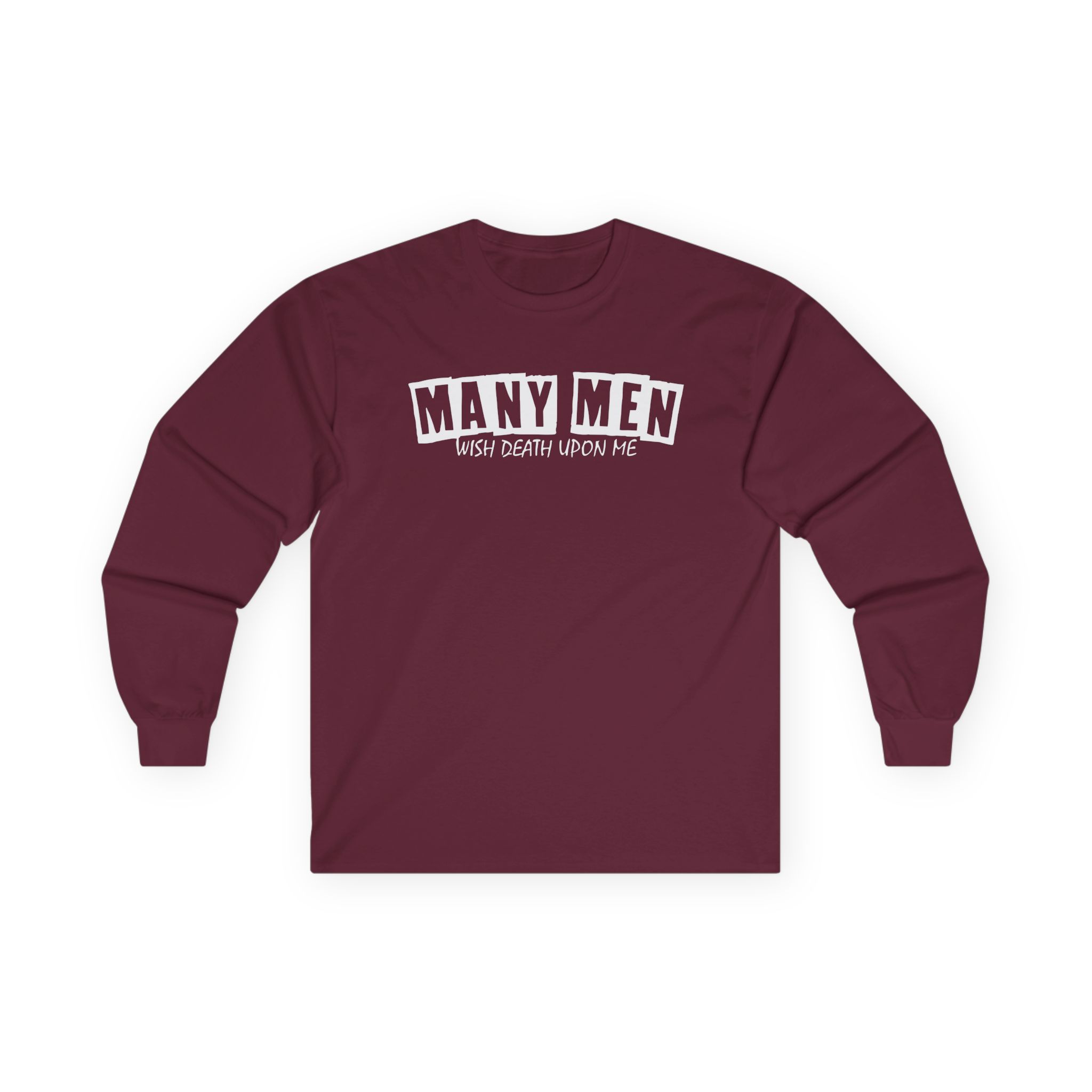 G-unit 50 Cent Many Men Wish Death Upon Me Unisex Ultra Cotton Long Sleeve Tee