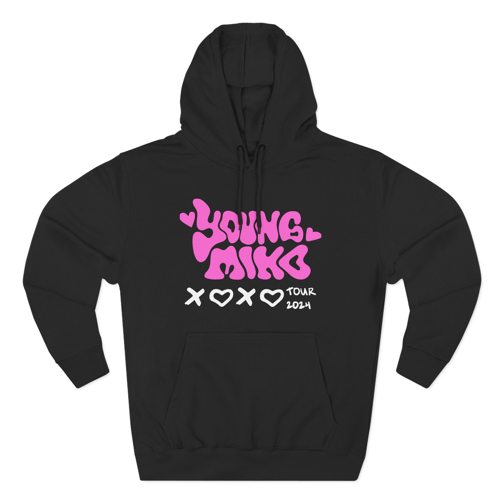 Young Miko Three-Panel Fleece Hoodie