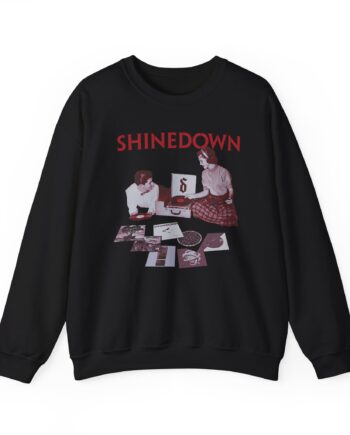 Shinedown Discography Unisex Heavy Blend™ Crewneck Sweatshirt