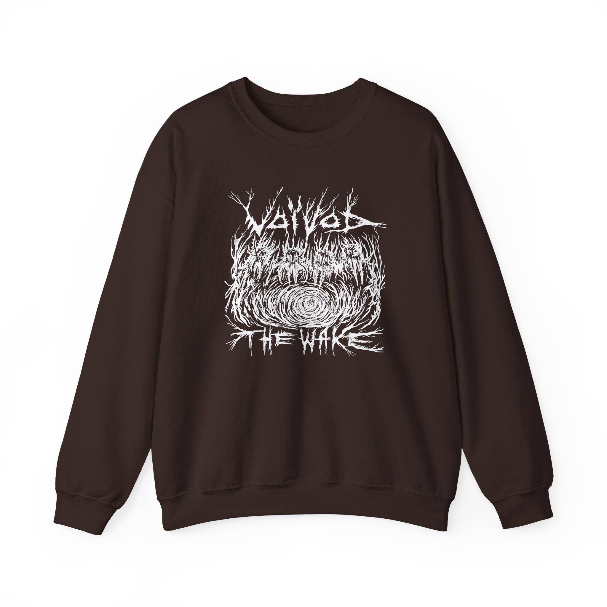 Voivod the Wake Tour Usa Can V2 Unisex Heavy Blendâ„¢ Crewneck Sweatshirt