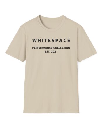 Nina Dobrev Whitepace 3d Logo Unisex Softstyle T-Shirt