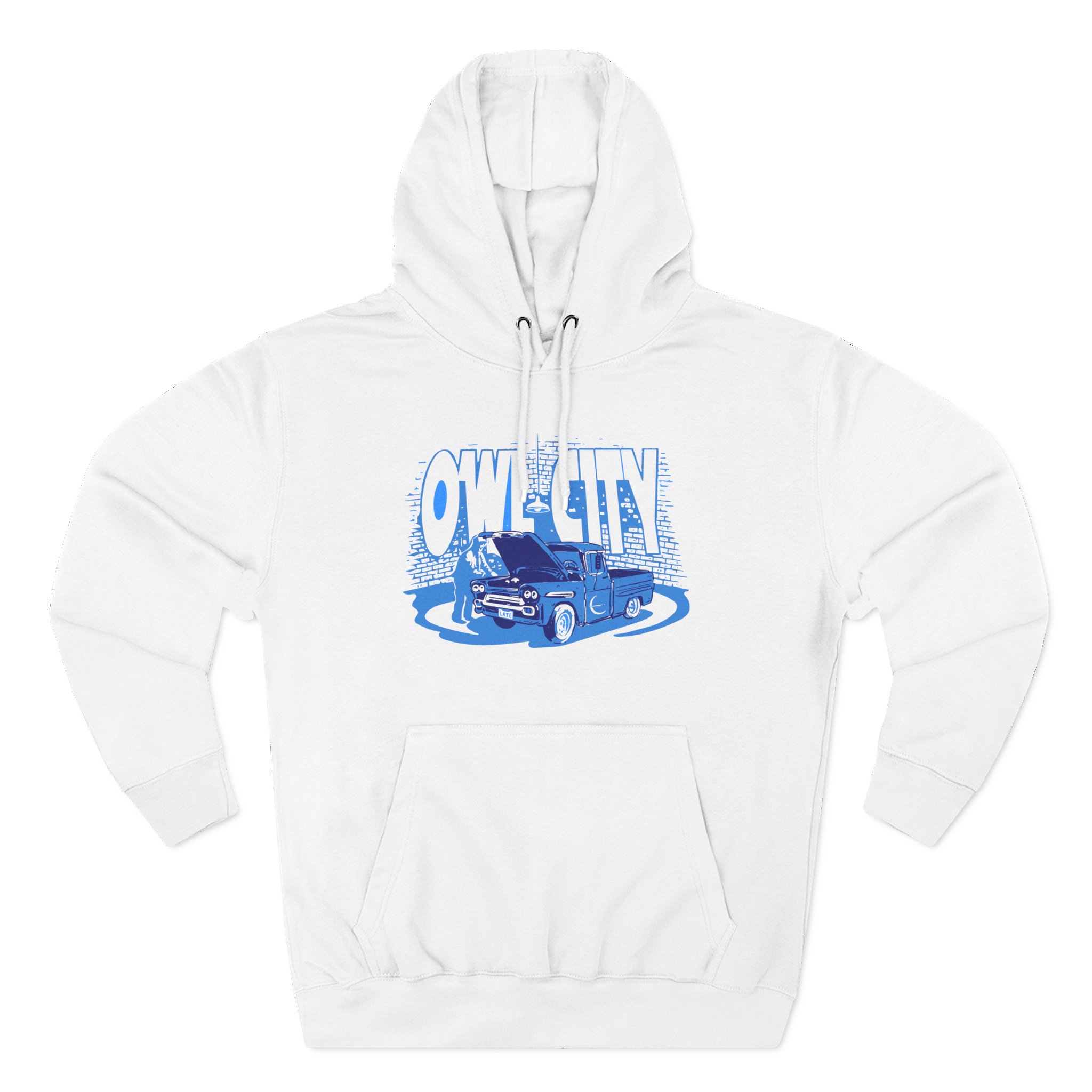 Owl City Car Trouble Three-Panel Fleece Hoodie