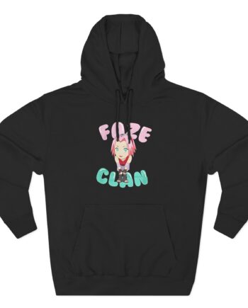 Three-Panel Fleece Hoodie